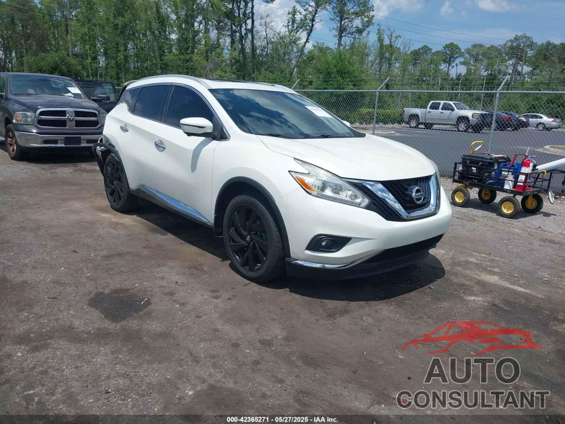NISSAN MURANO 2017 - 5N1AZ2MH2HN157514