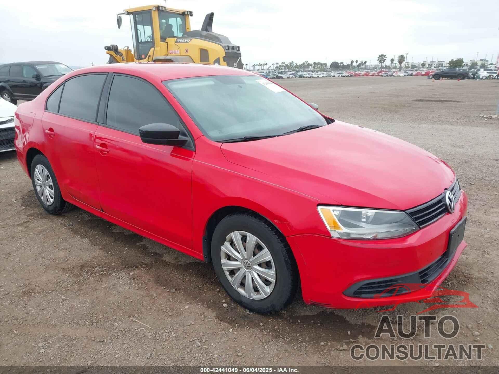 VOLKSWAGEN JETTA 2012 - 3VW2K7AJ2CM374174