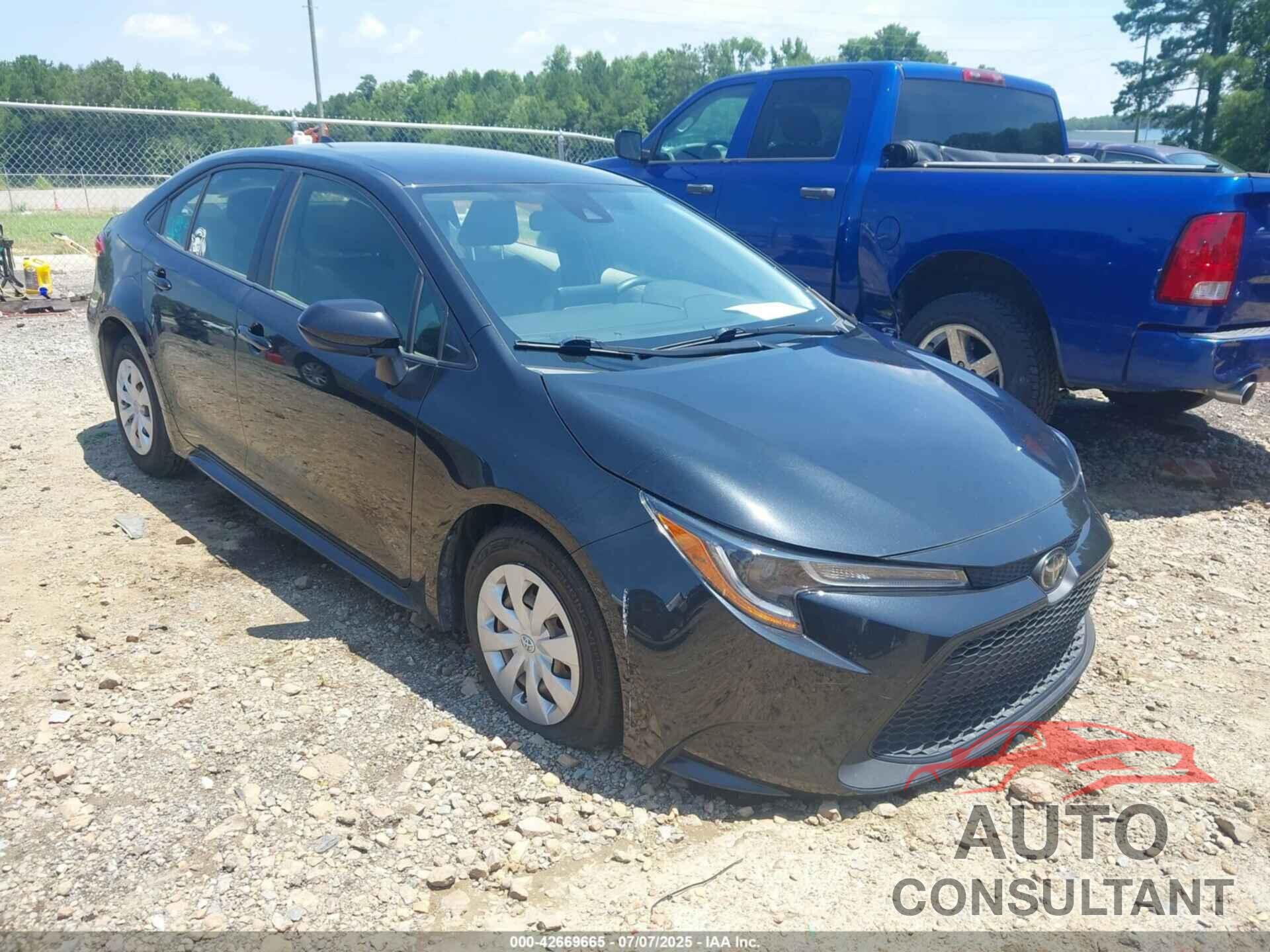 TOYOTA COROLLA 2021 - JTDDPMAE1MJ118525