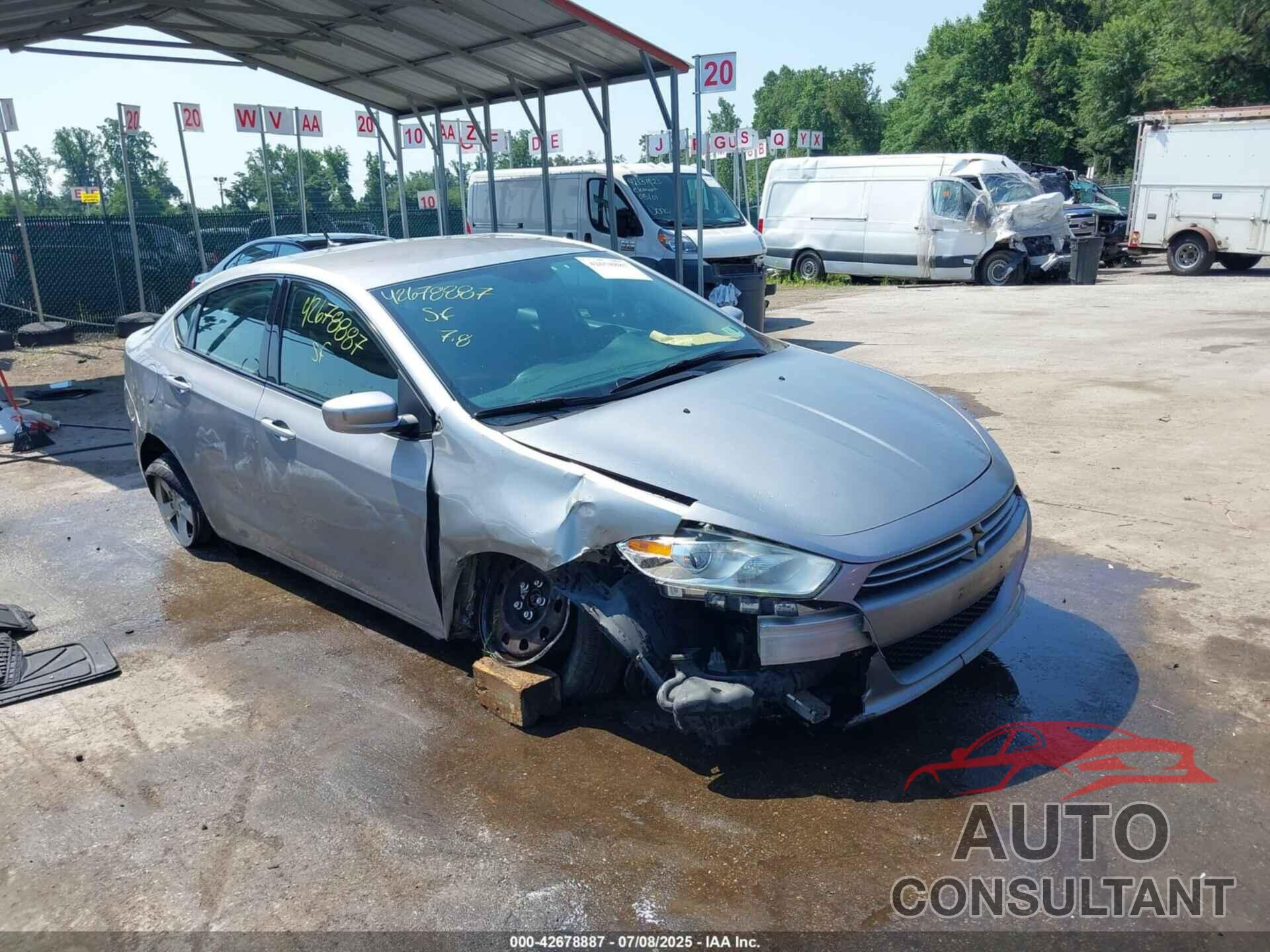 DODGE DART 2014 - 1C3CDFAA7ED747045