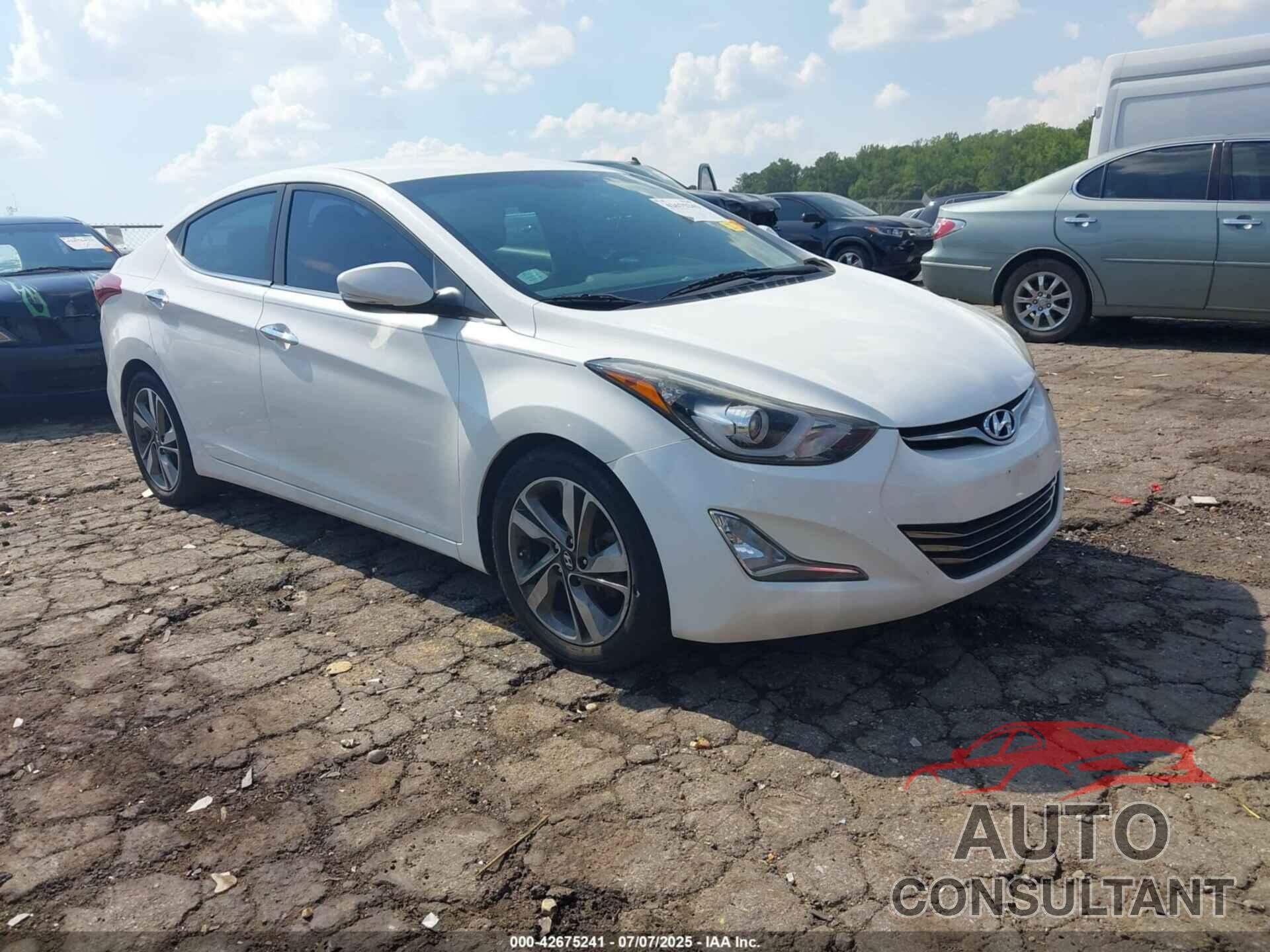 HYUNDAI ELANTRA 2014 - 5NPDH4AE7EH497120