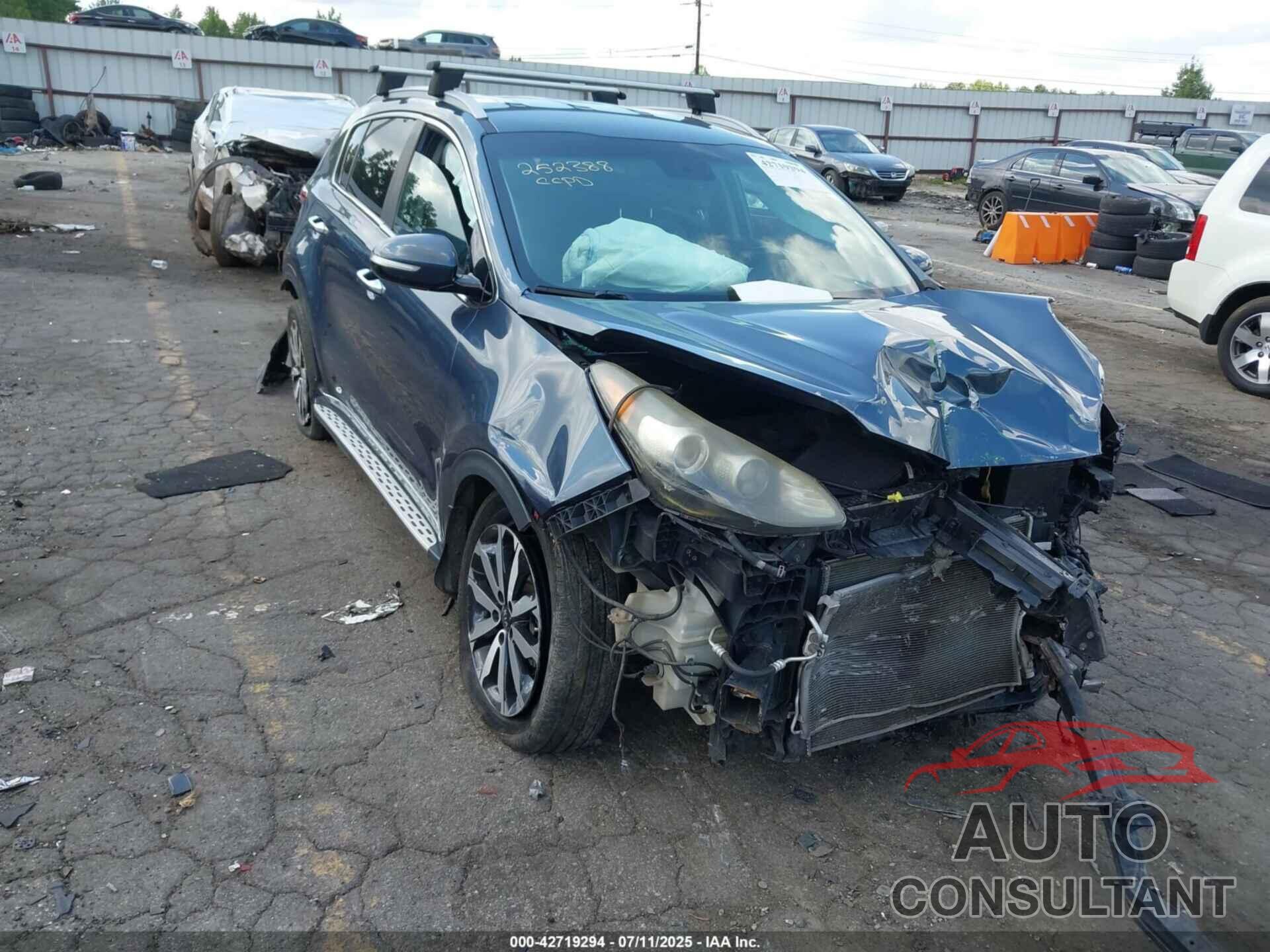 KIA SPORTAGE 2018 - KNDPN3AC4J7424395