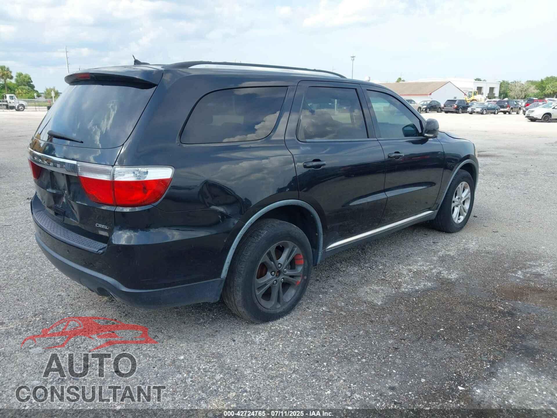 DODGE DURANGO 2012 - 1C4RDHDG4CC129881
