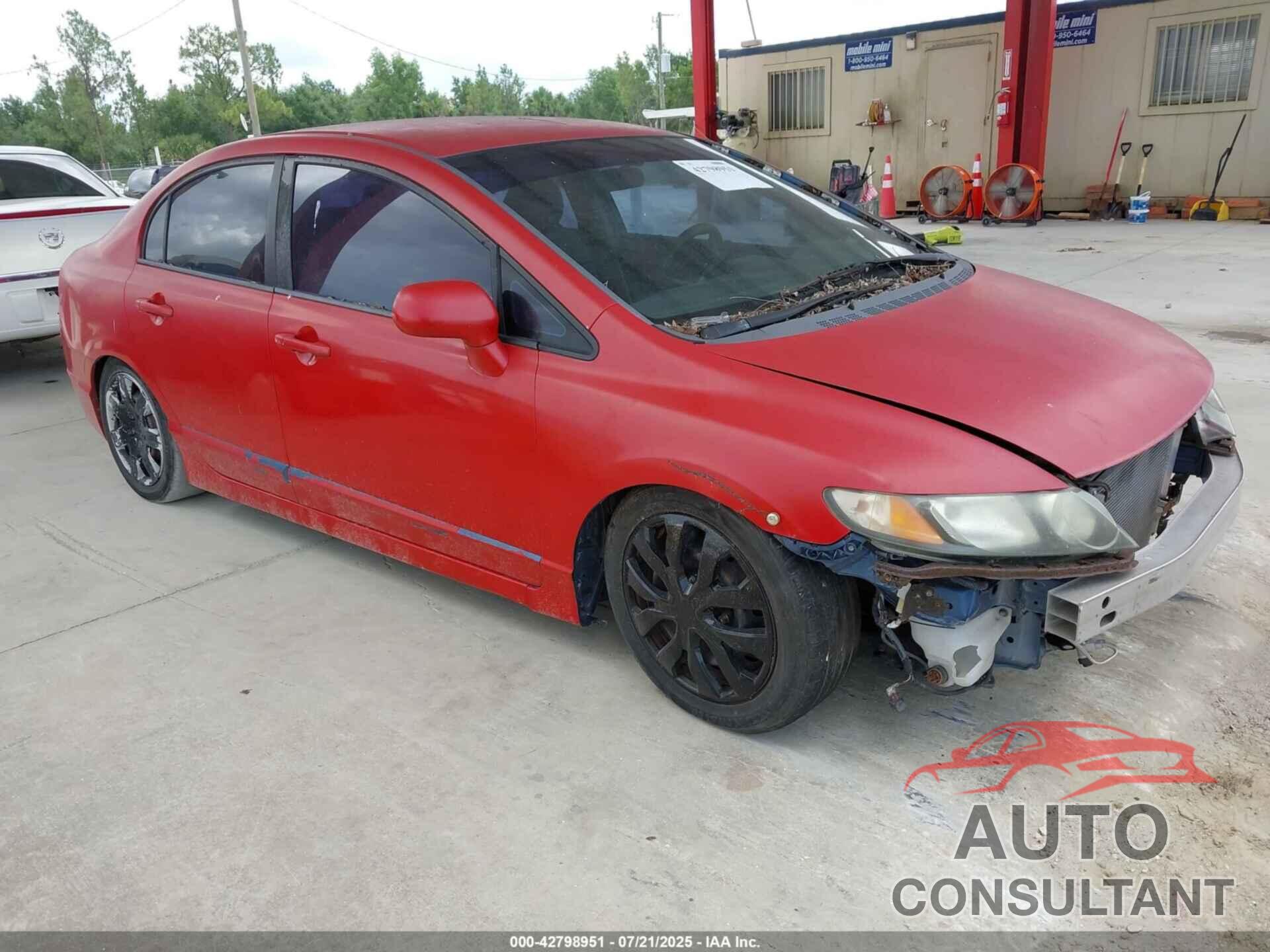 HONDA CIVIC 2009 - 2HGFA16579H544702