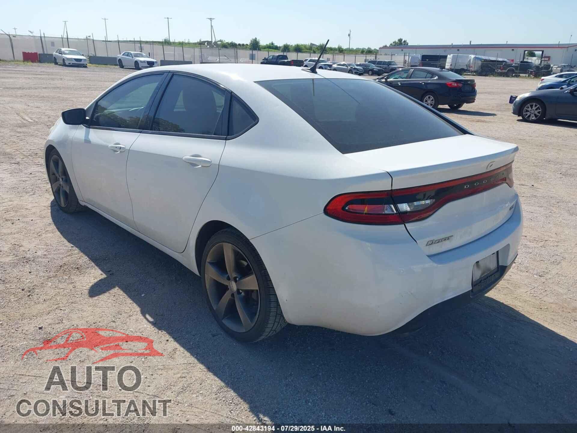 DODGE DART 2014 - 1C3CDFEB0ED921279