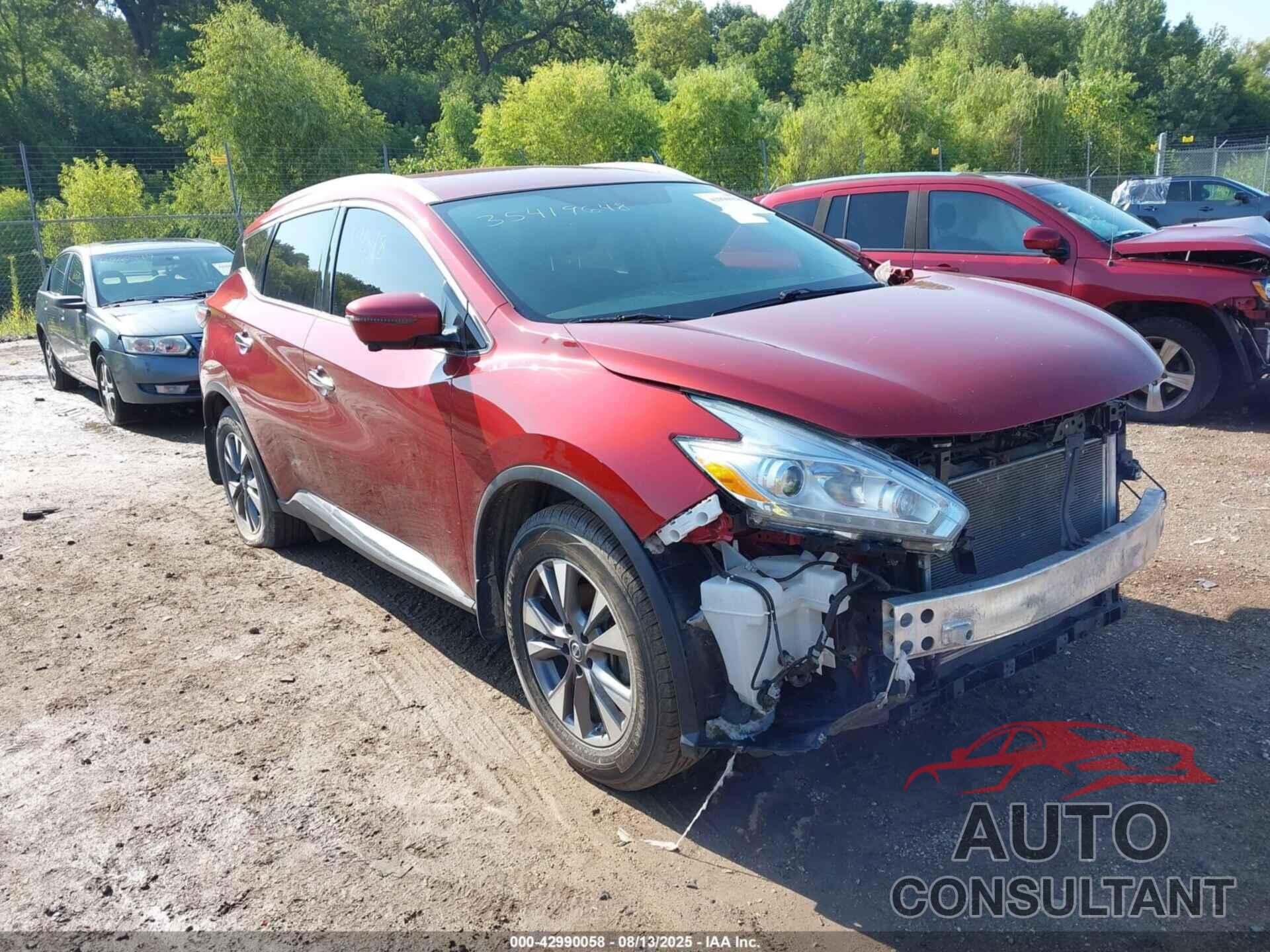 NISSAN MURANO 2017 - 5N1AZ2MH7HN124699