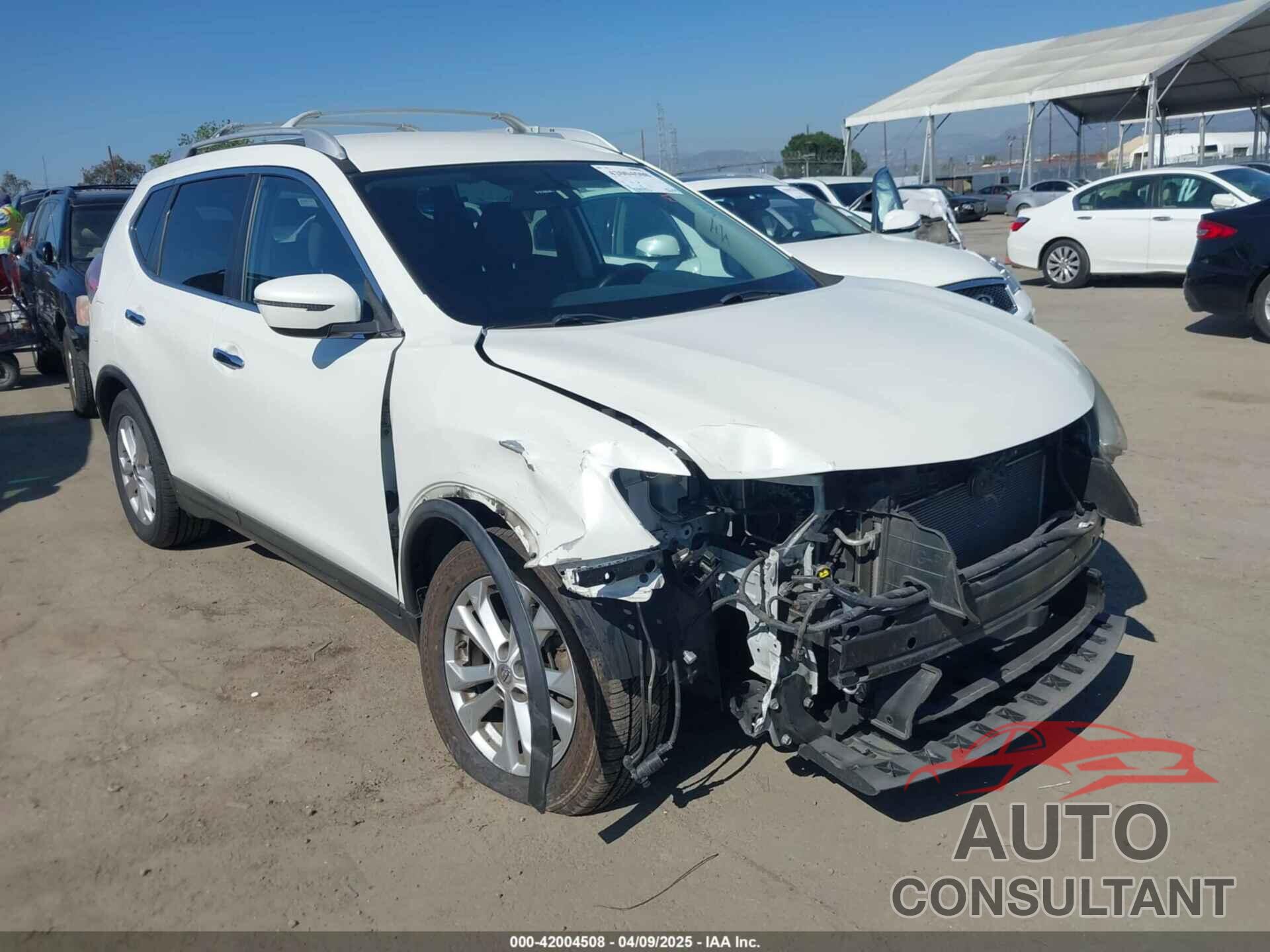 NISSAN ROGUE 2016 - KNMAT2MT4GP618158