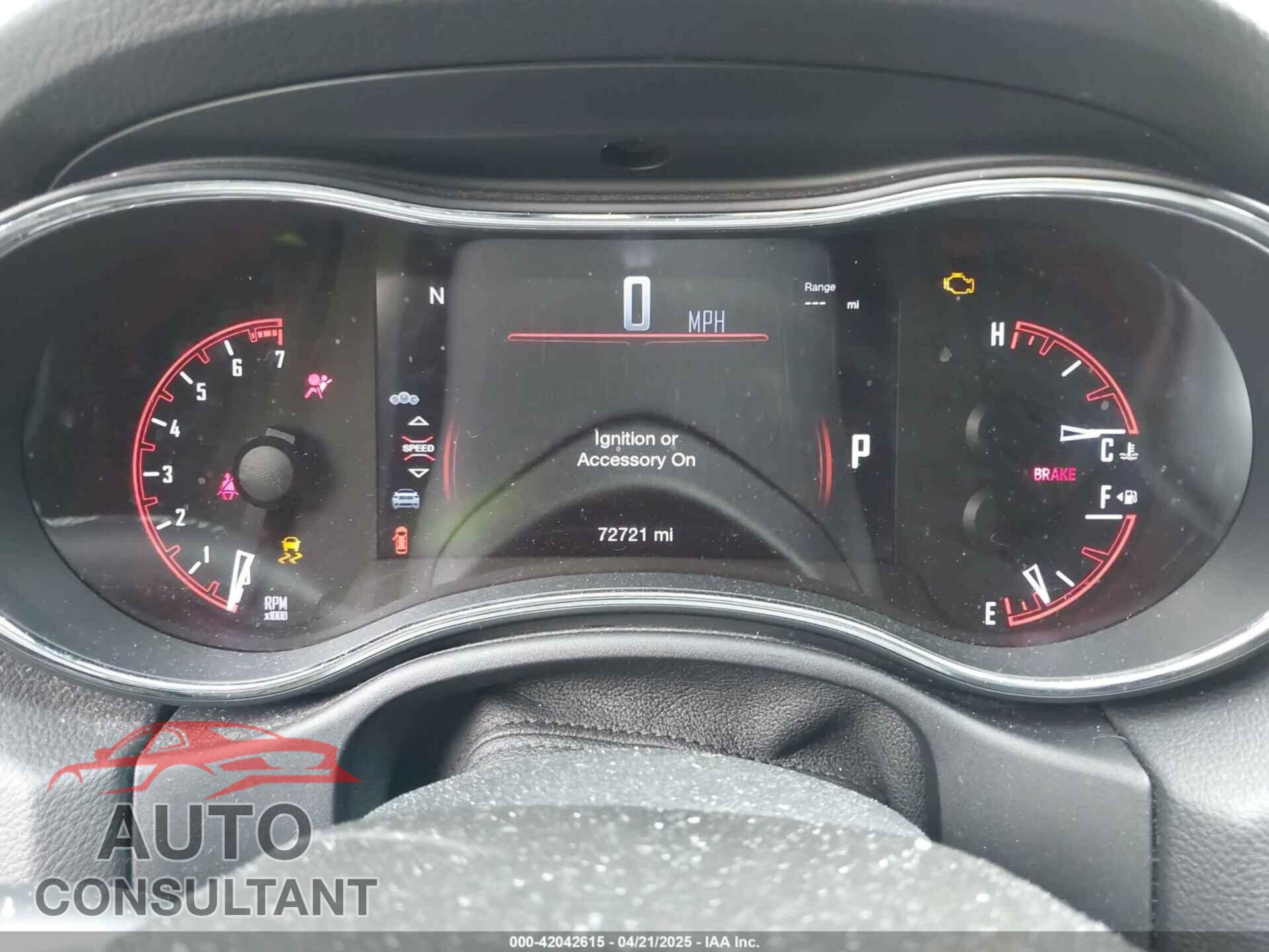 DODGE DURANGO 2017 - 1C4RDJDGXHC907082