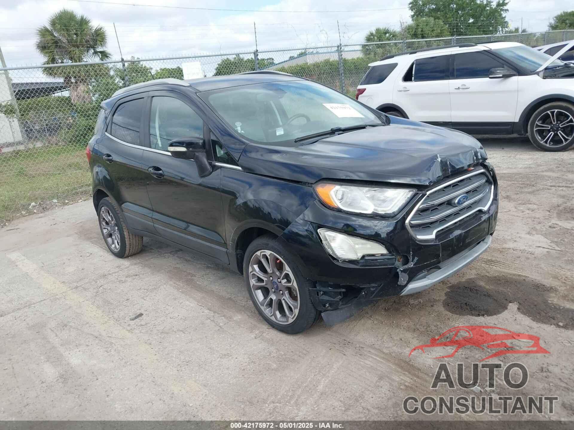 FORD ECOSPORT 2018 - MAJ3P1VE8JC197153