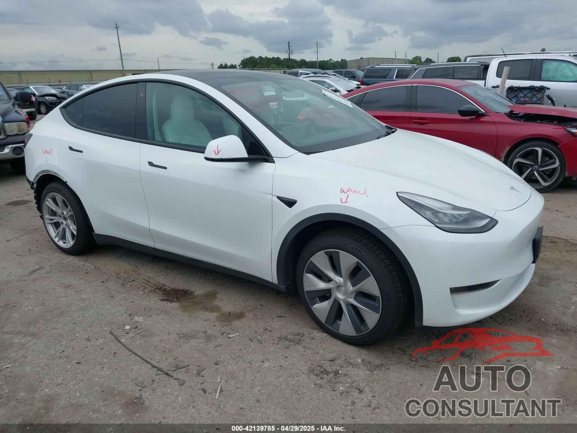 TESLA MODEL Y 2022 - 7SAYGDEE7NF310555