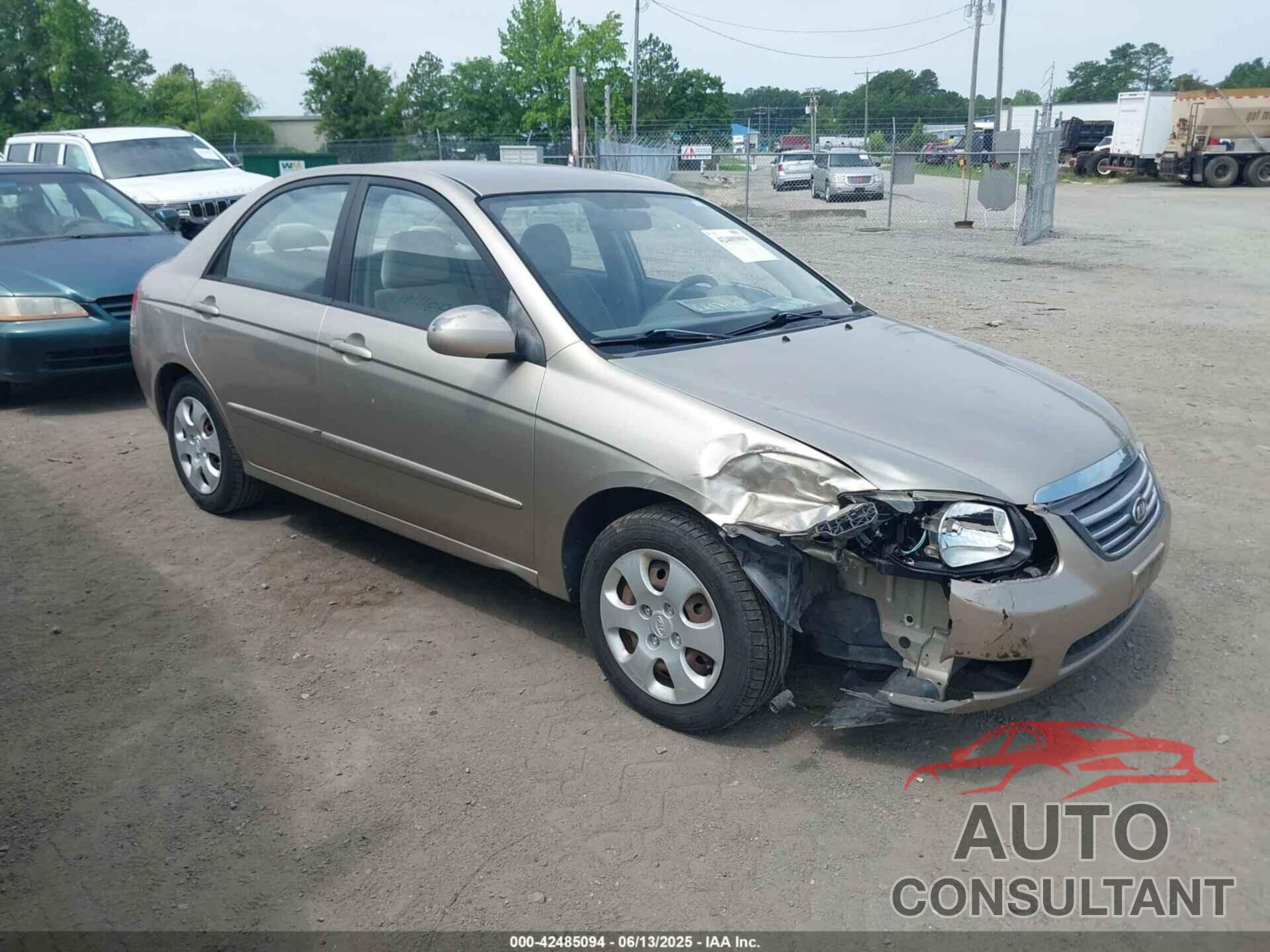 KIA SPECTRA 2009 - KNAFE221295604689