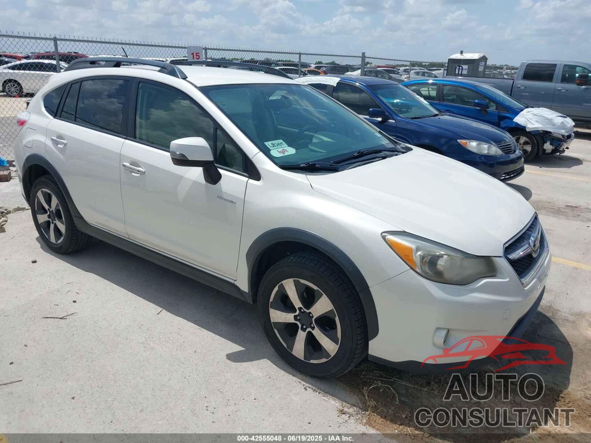 SUBARU XV CROSSTREK HYBRID 2014 - JF2GPBCC9EH340639