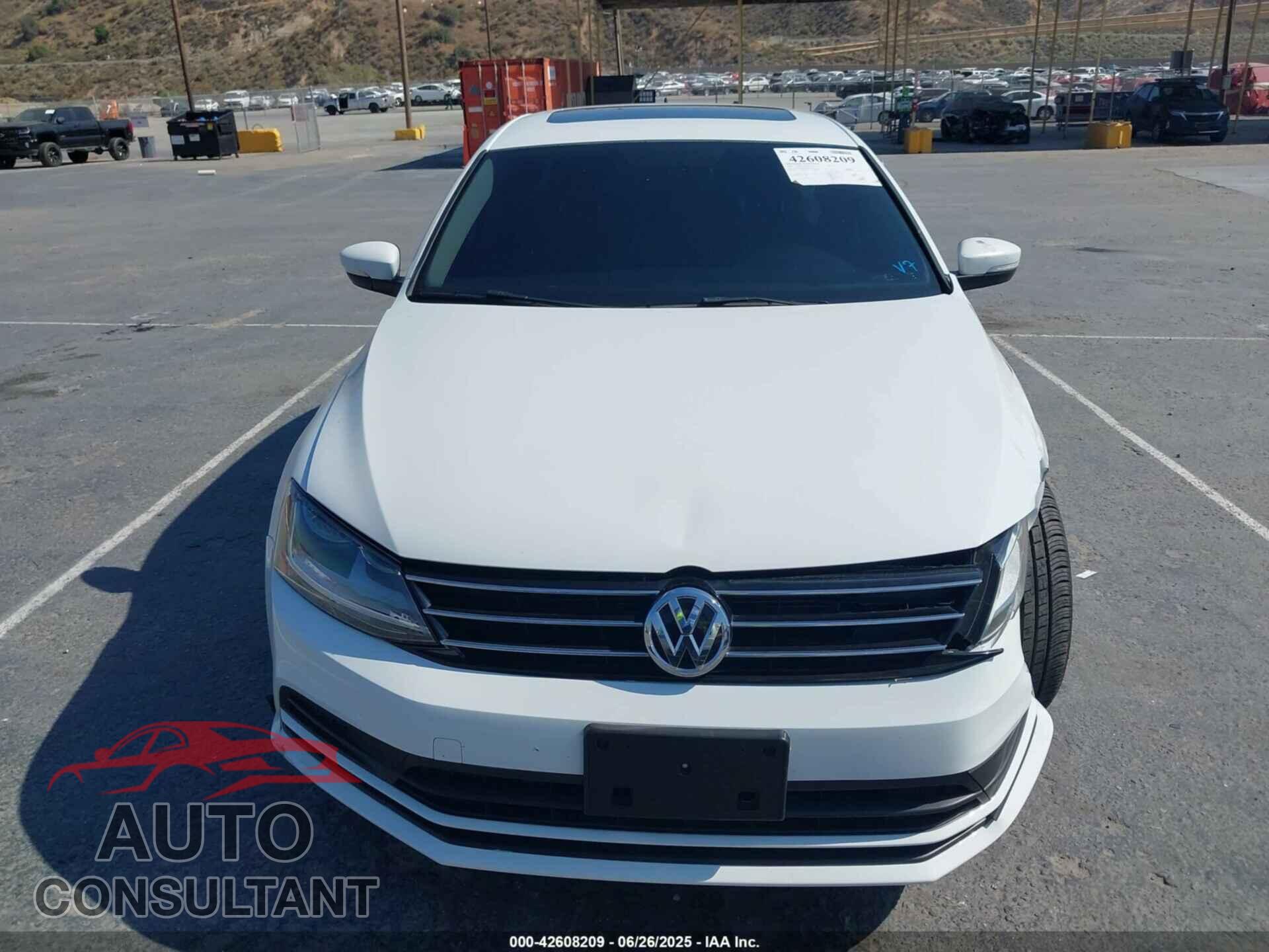 VOLKSWAGEN JETTA 2017 - 3VWDB7AJ4HM209596