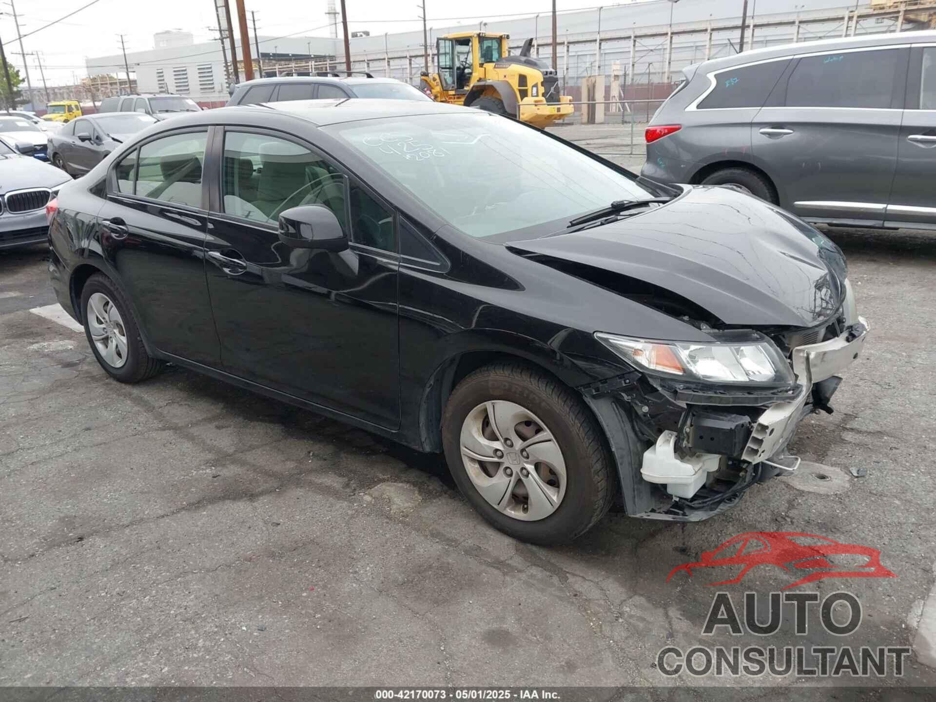 HONDA CIVIC 2013 - 2HGFB2F53DH302081