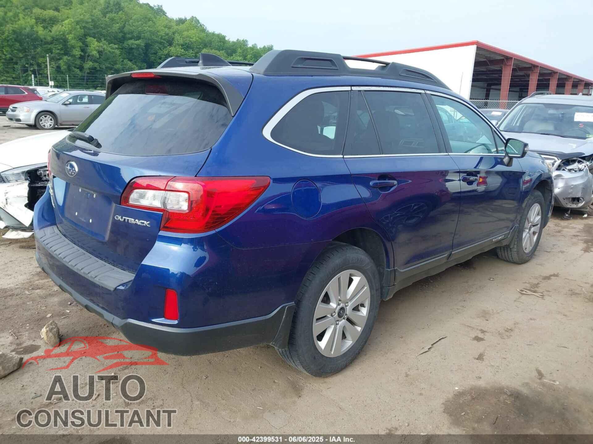 SUBARU OUTBACK 2016 - 4S4BSBFC4G3225686