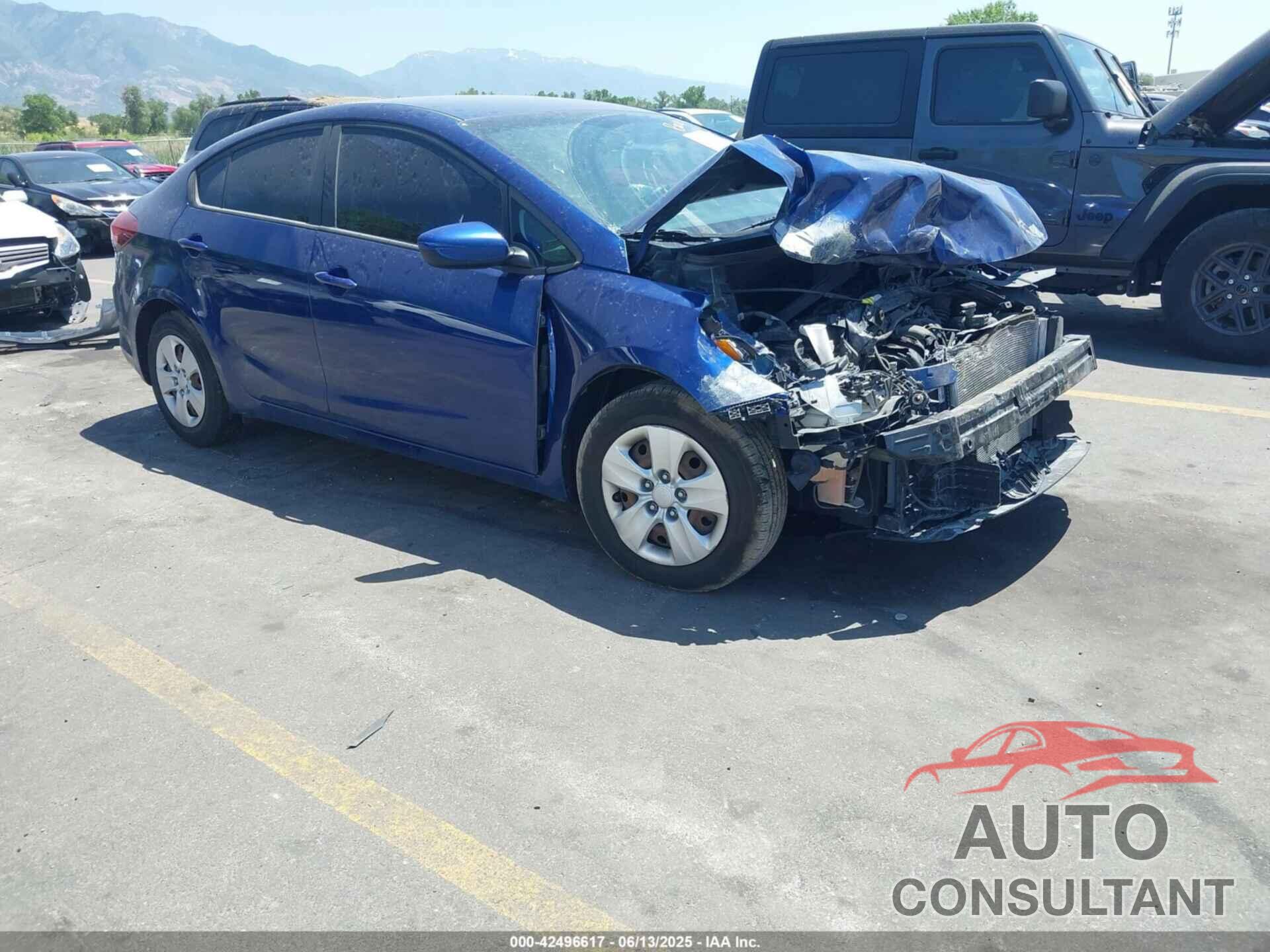 KIA FORTE 2018 - 3KPFK4A70JE183836