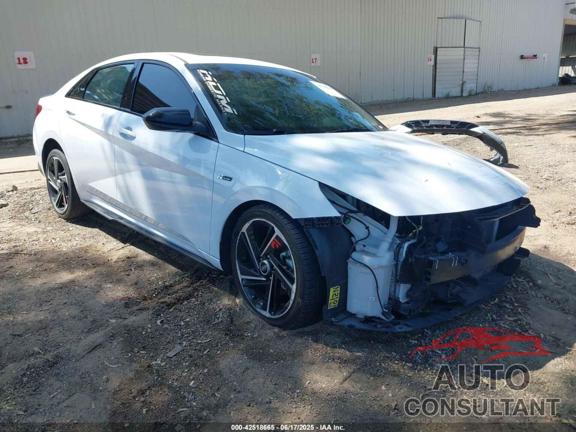 HYUNDAI ELANTRA 2023 - KMHLR4AF7PU476807
