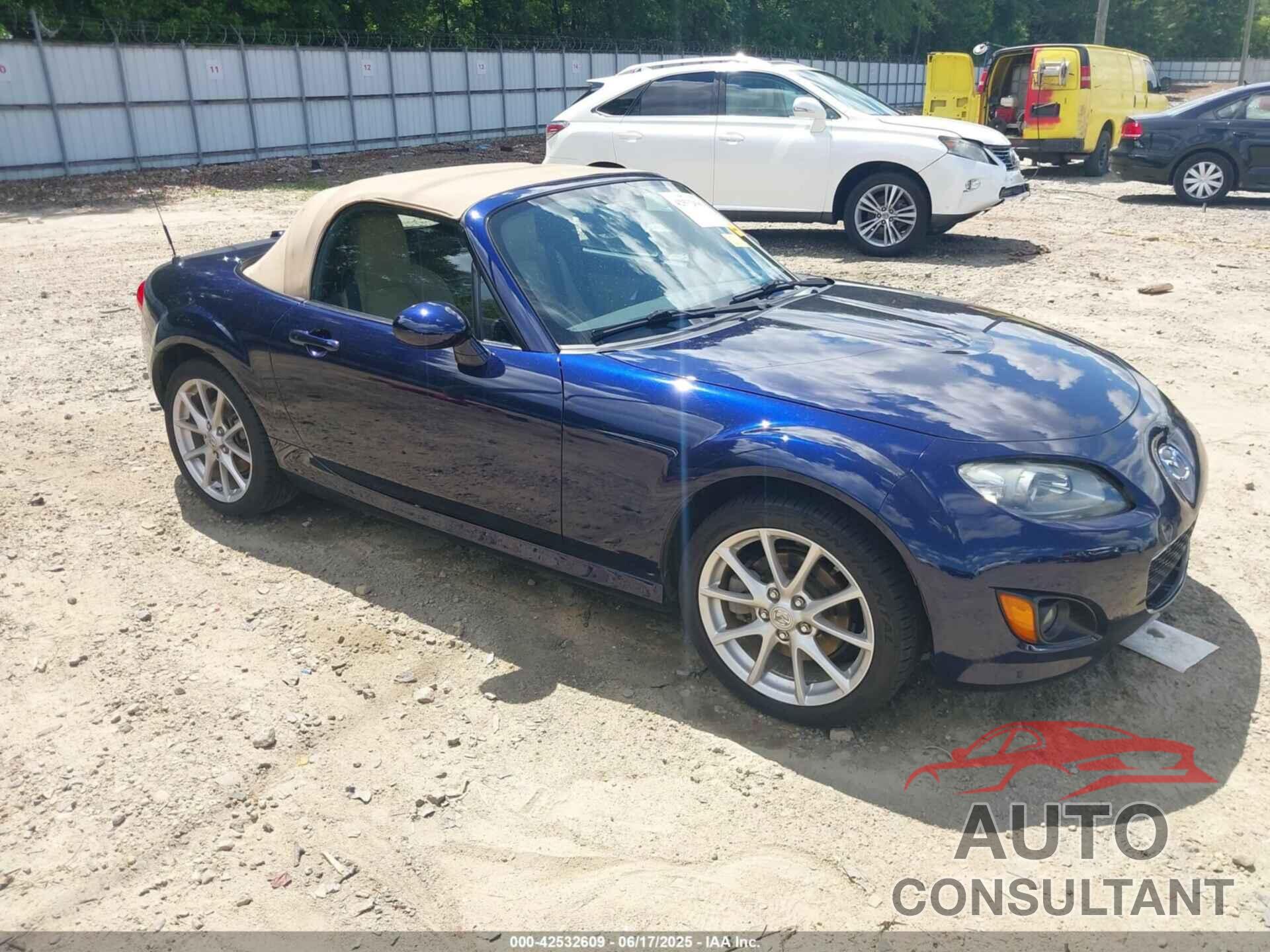 MAZDA MX-5 MIATA 2011 - JM1NC2NF8B0218874