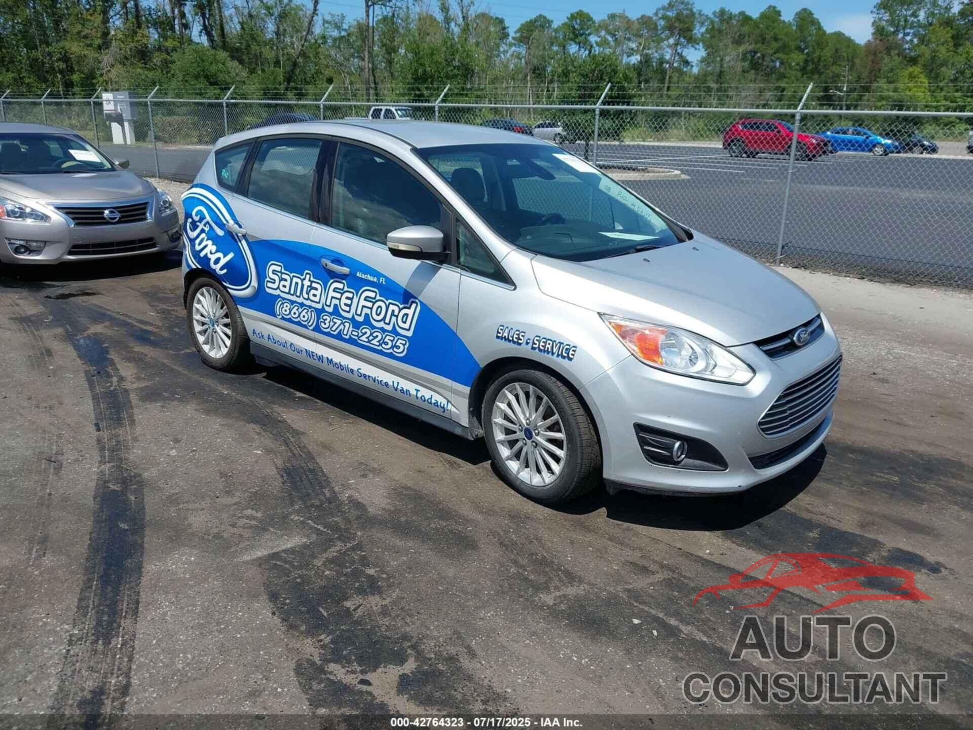 FORD C-MAX ENERGI 2015 - 1FADP5CU9FL124693
