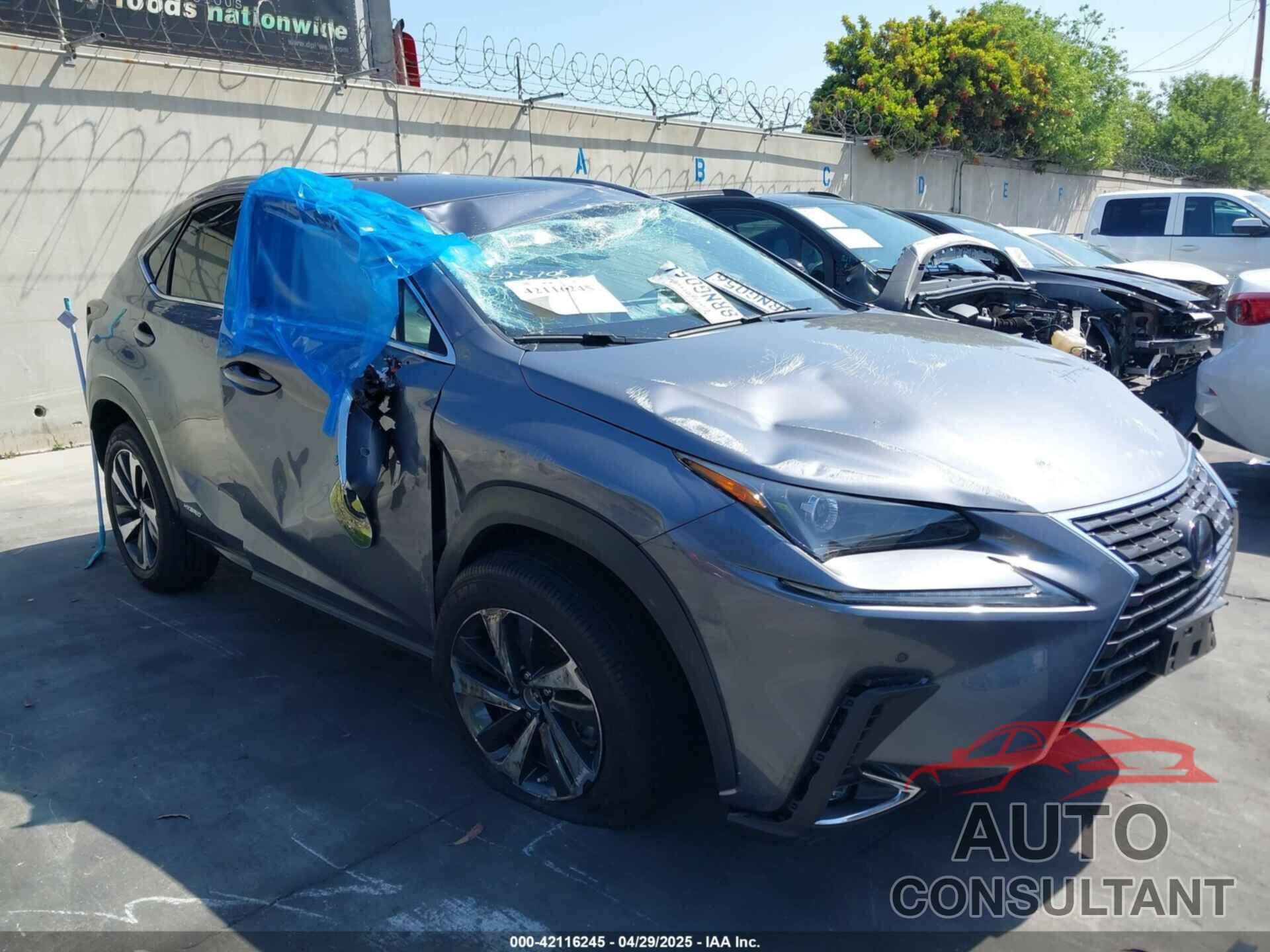 LEXUS NX 300H 2020 - JTJGJRDZ7L5008111