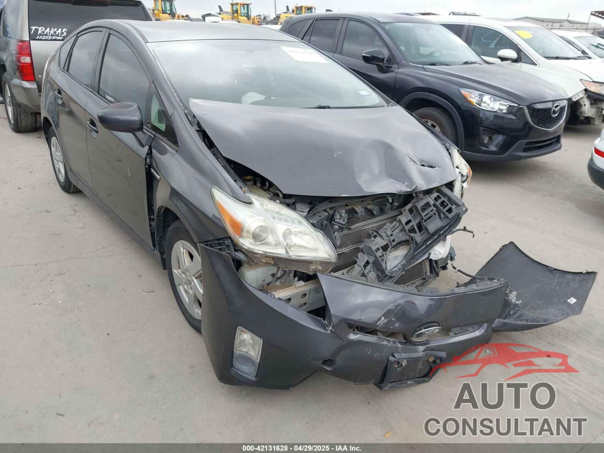 TOYOTA PRIUS 2010 - JTDKN3DU8A0174814