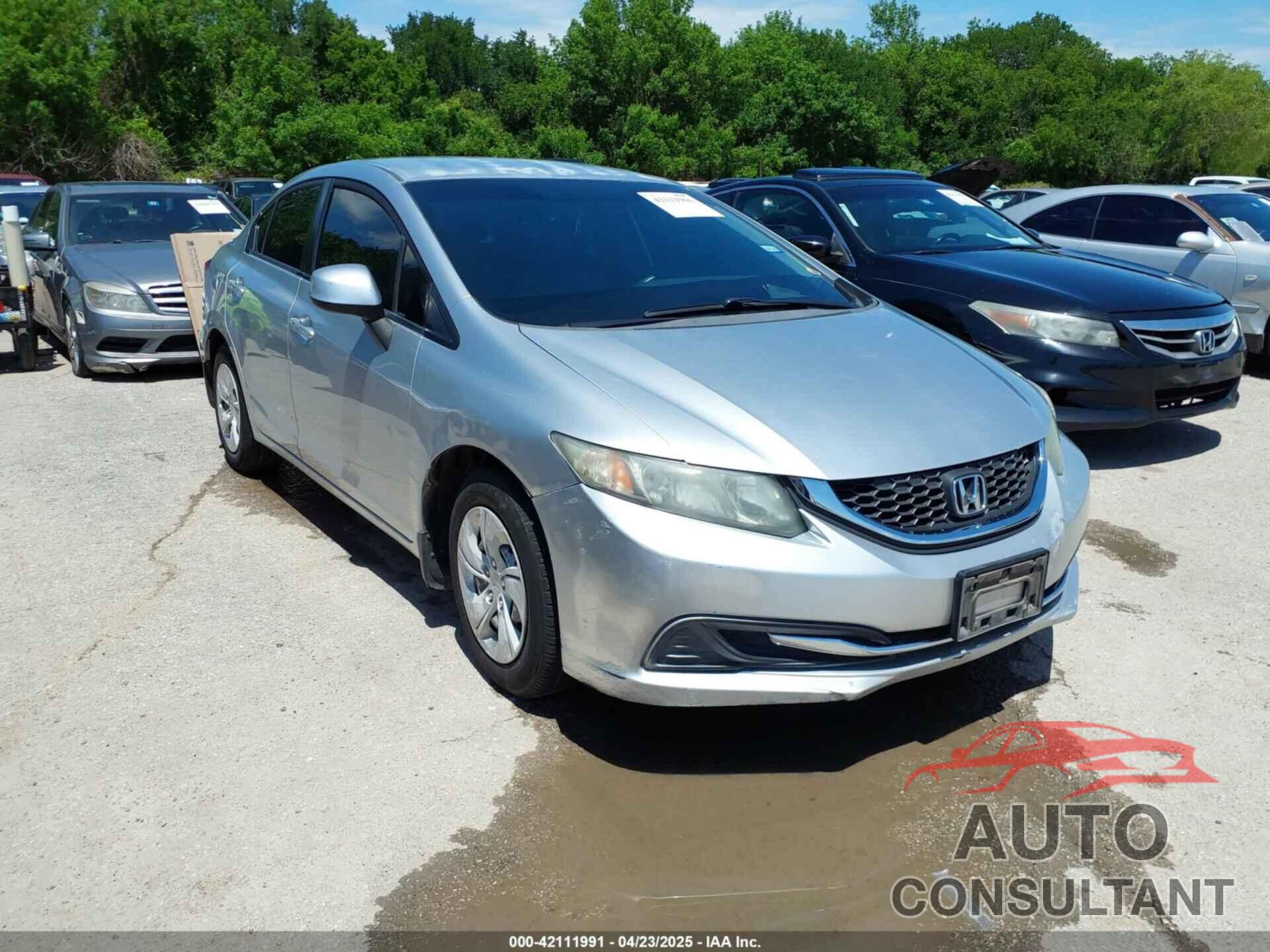 HONDA CIVIC 2013 - 2HGFB2F55DH595417
