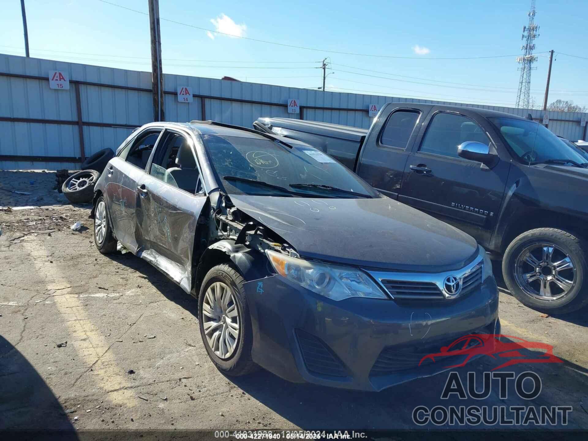 TOYOTA CAMRY 2014 - 4T1BF1FK2EU865554