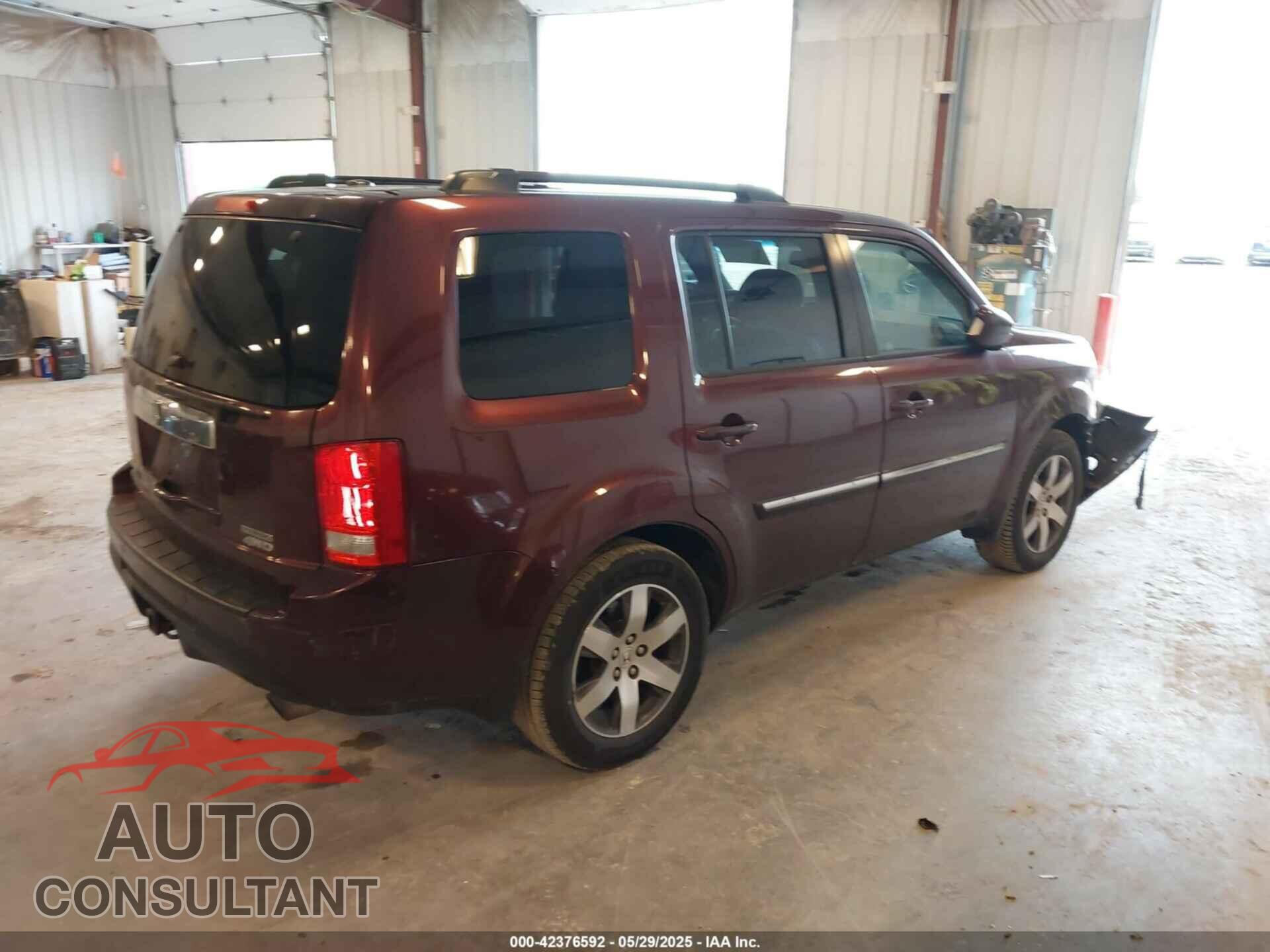 HONDA PILOT 2012 - 5FNYF4H91CB033638