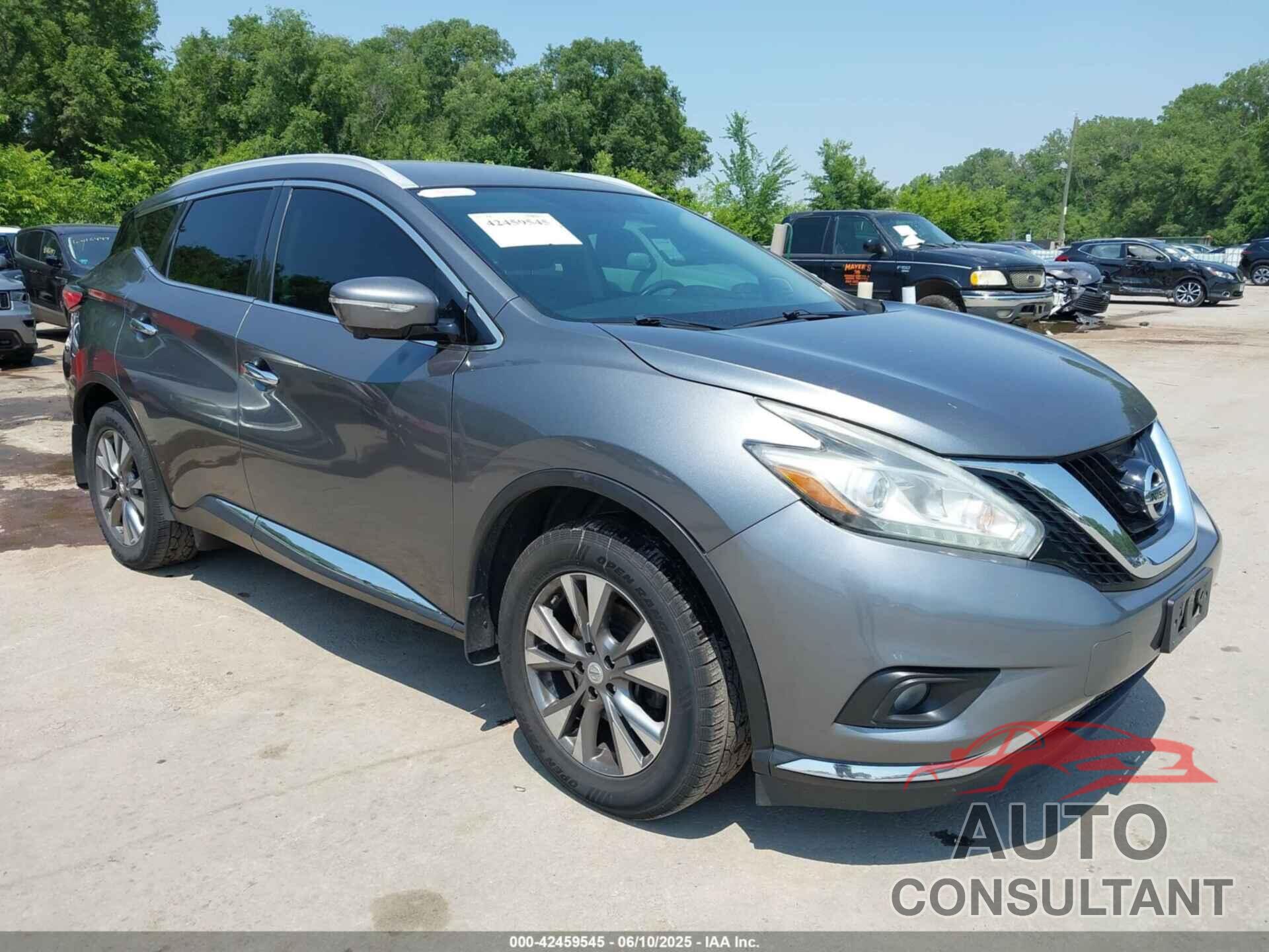NISSAN MURANO 2015 - 5N1AZ2MH6FN213046
