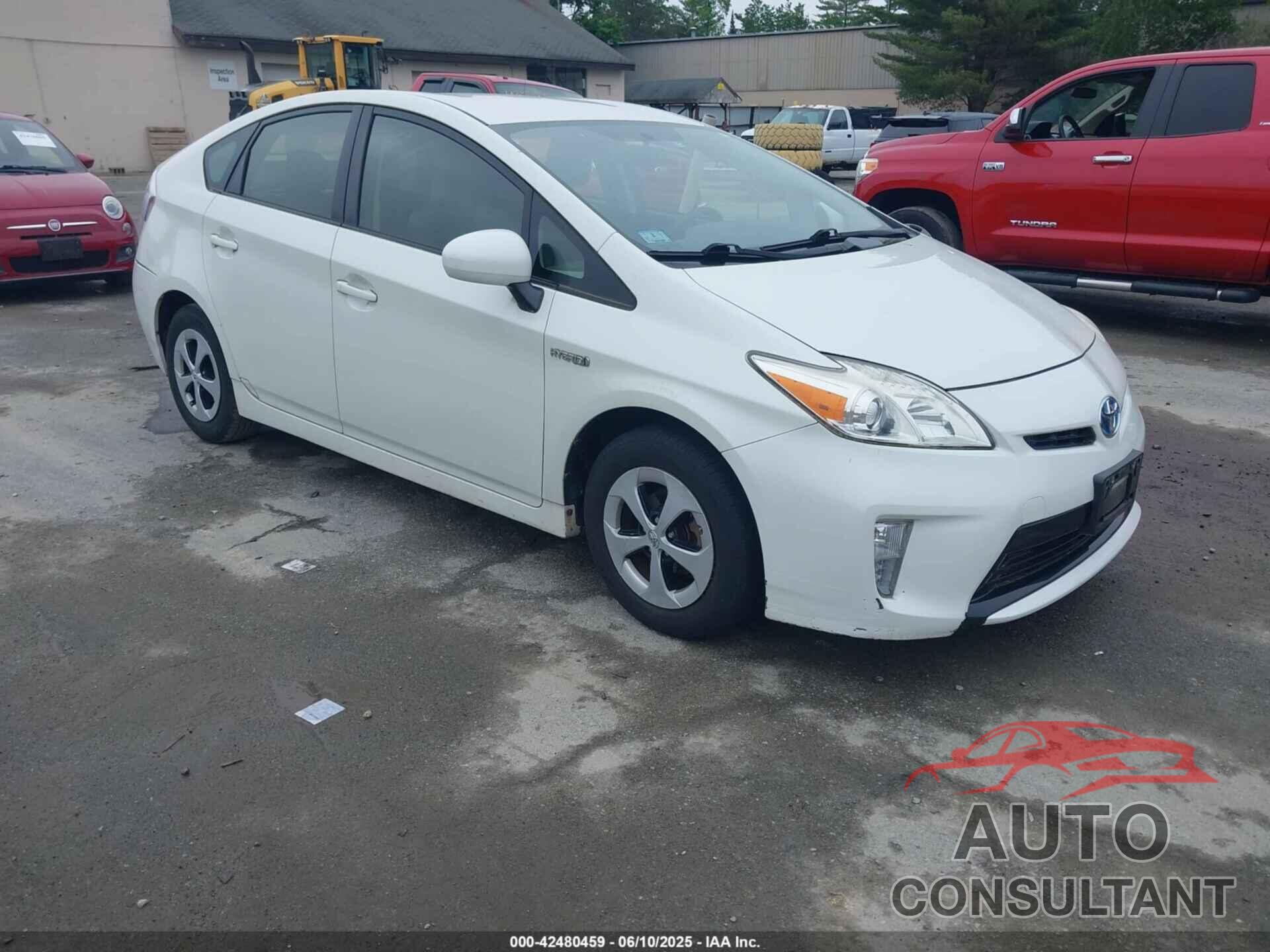 TOYOTA PRIUS 2012 - JTDKN3DU6C1504561