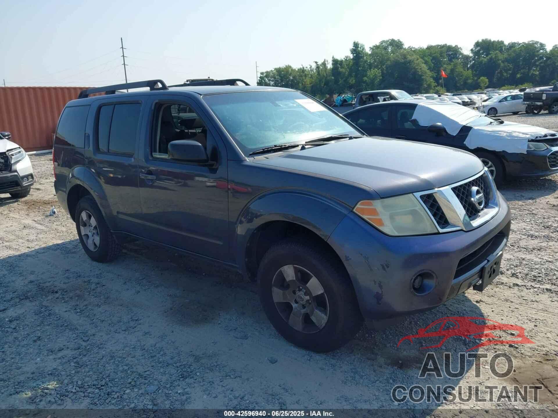 NISSAN PATHFINDER 2010 - 5N1AR1NB2AC619060