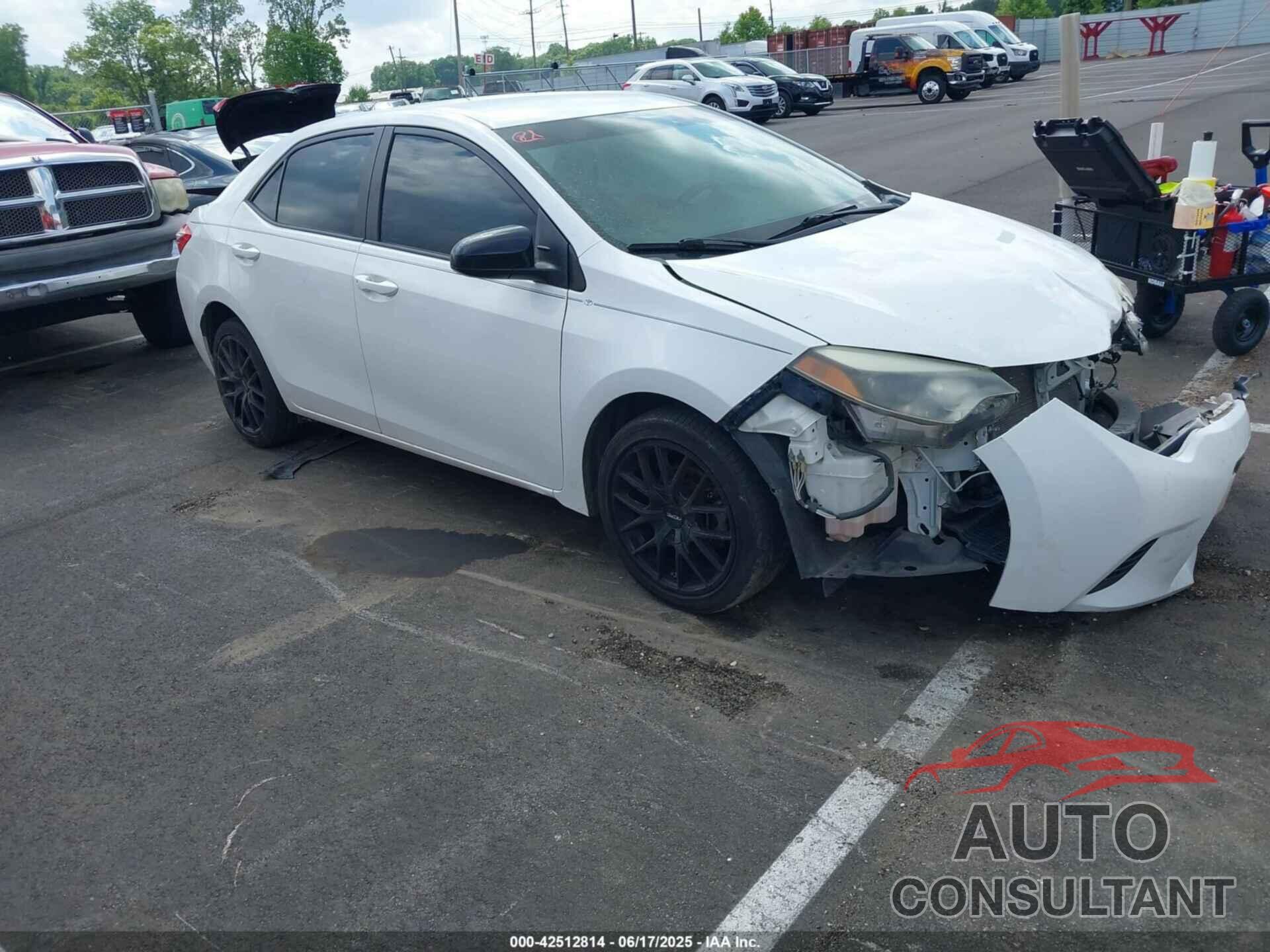 TOYOTA COROLLA 2015 - 2T1BURHE5FC338803