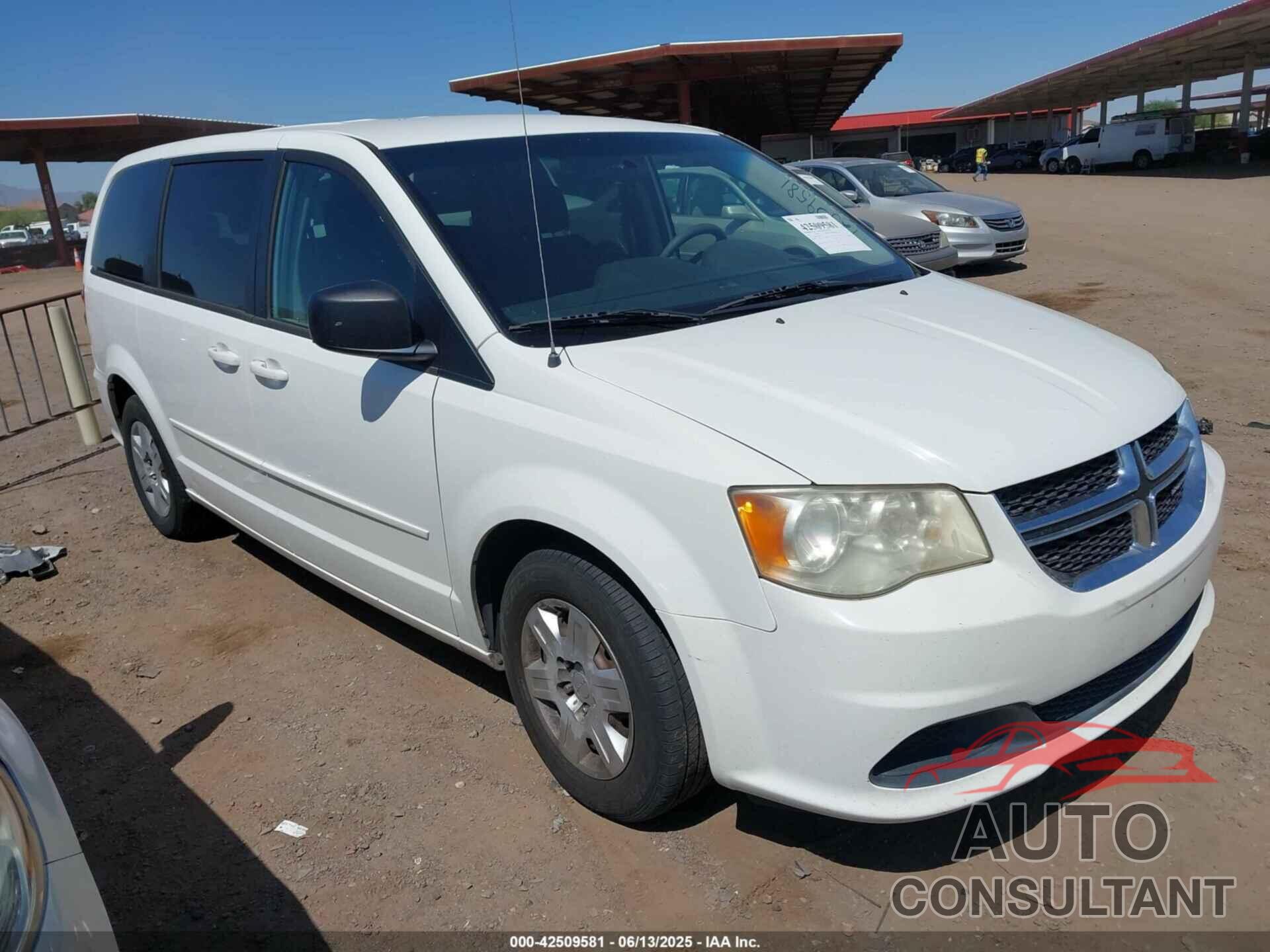 DODGE GRAND CARAVAN 2011 - 2D4RN4DG8BR773687