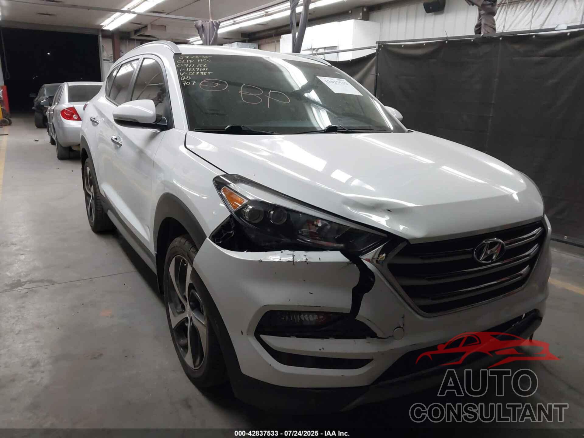 HYUNDAI TUCSON 2017 - KM8J33A22HU527485