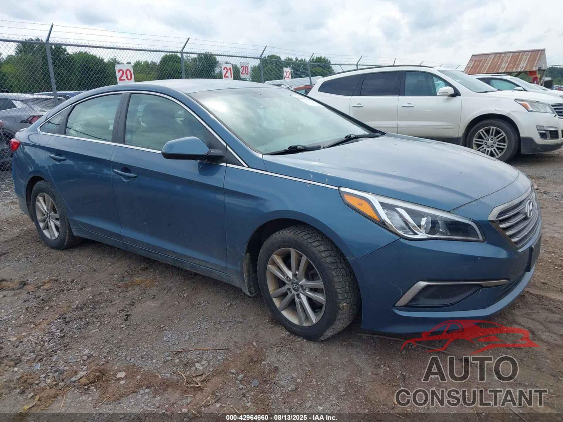 HYUNDAI SONATA 2016 - 5NPE24AF3GH425560