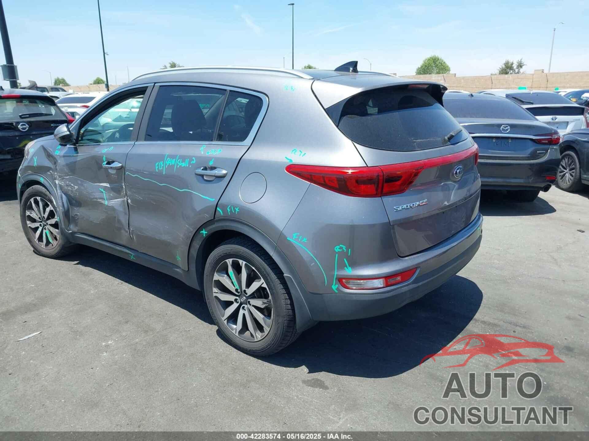 KIA SPORTAGE 2017 - KNDPN3AC8H7186240