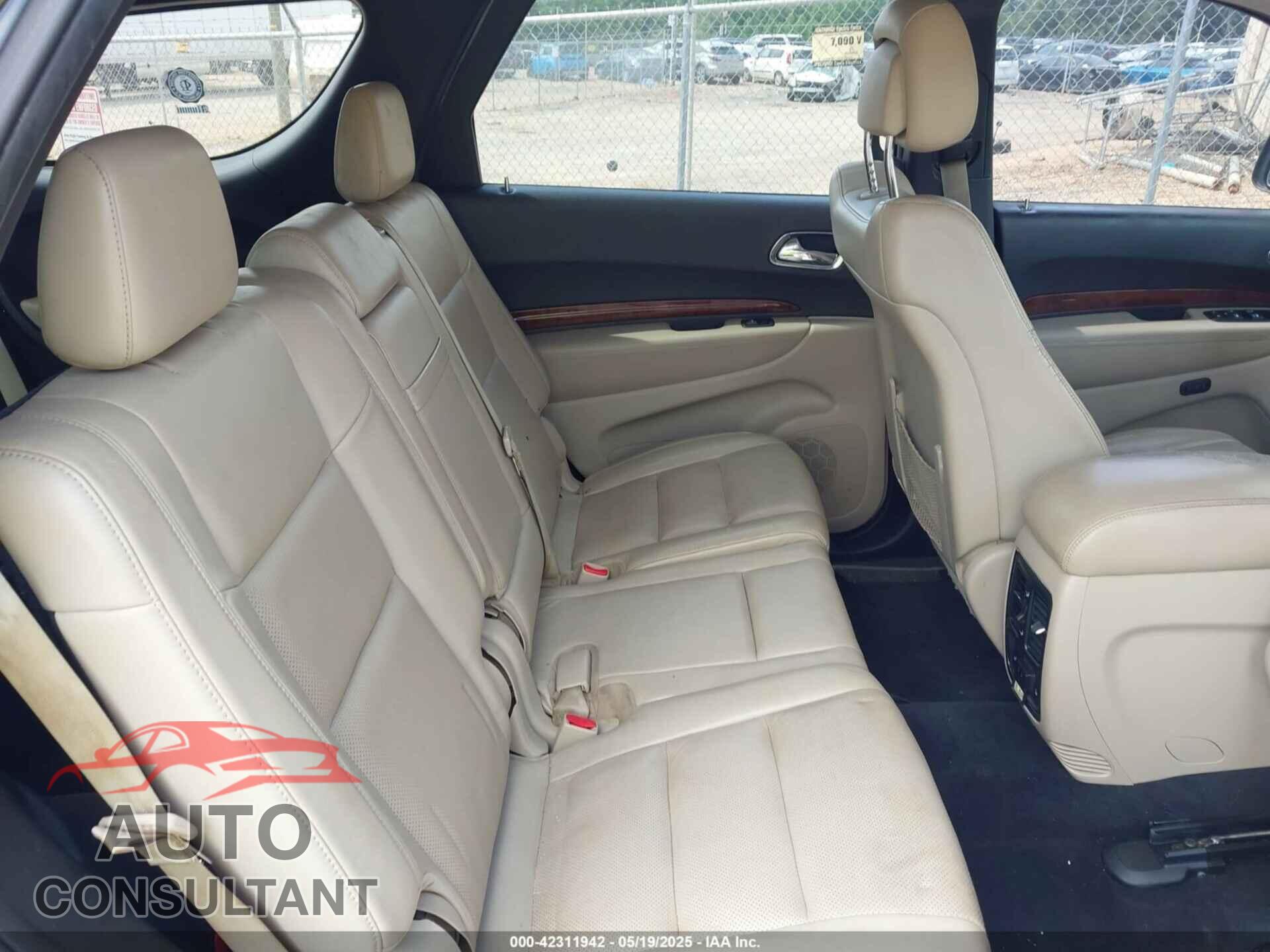DODGE DURANGO 2013 - 1C4RDHEG7DC562546