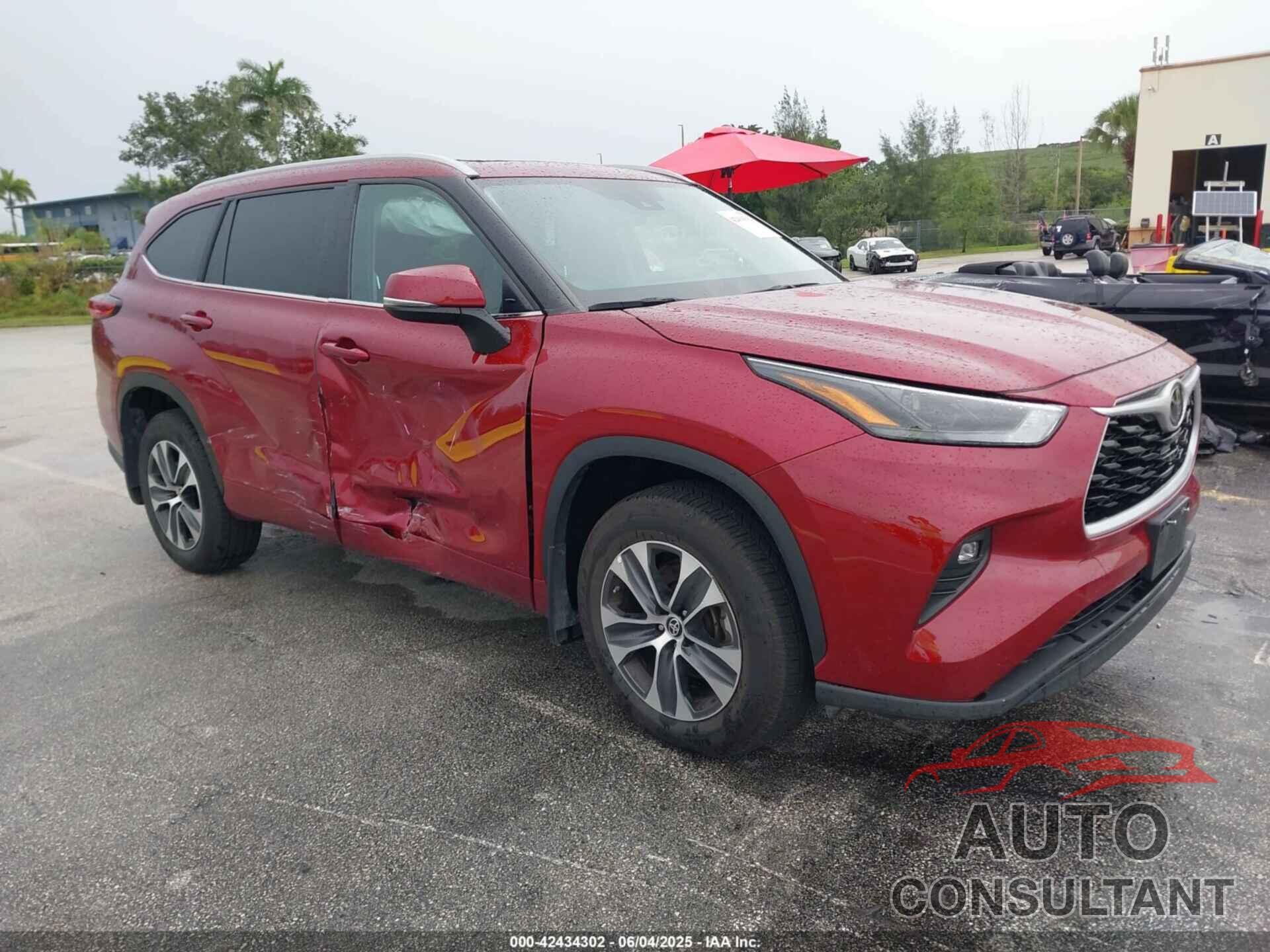 TOYOTA HIGHLANDER 2023 - 5TDKDRBH4PS031327