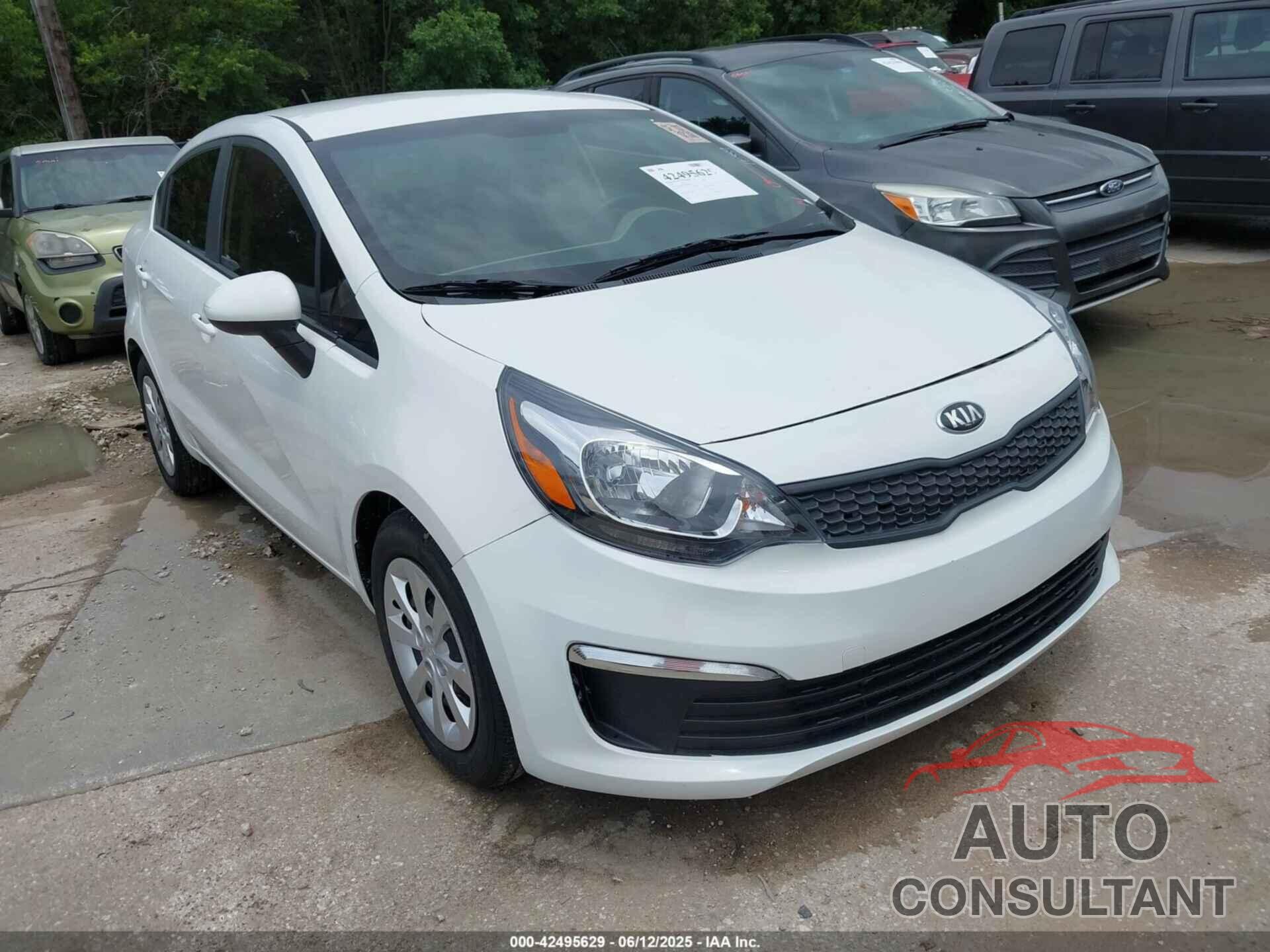 KIA RIO 2016 - KNADM4A36G6692470