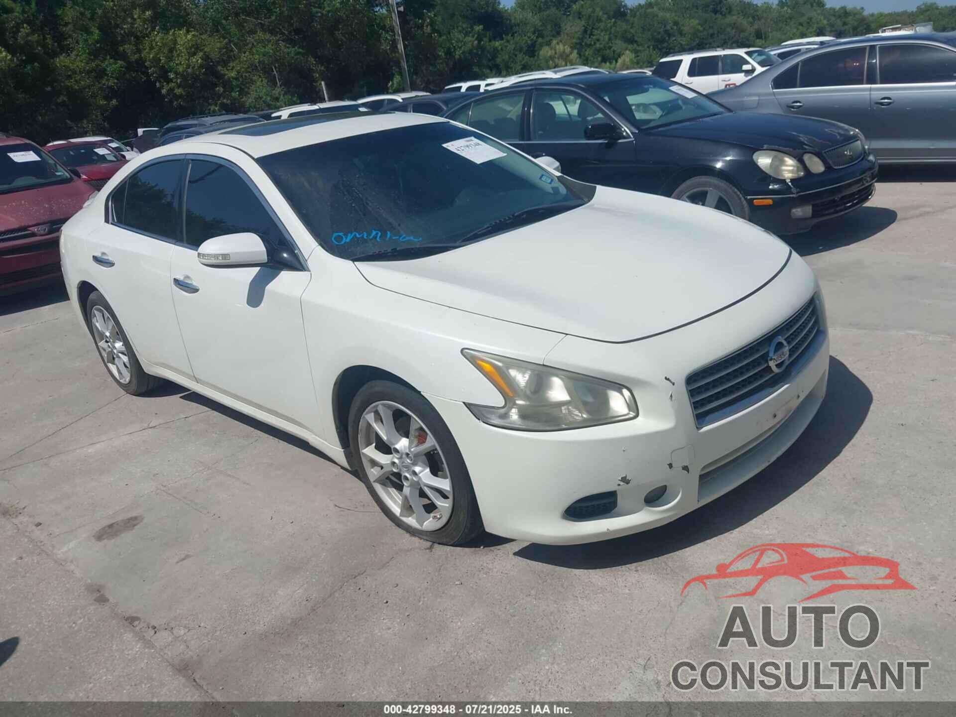 NISSAN MAXIMA 2013 - 1N4AA5AP1DC815909