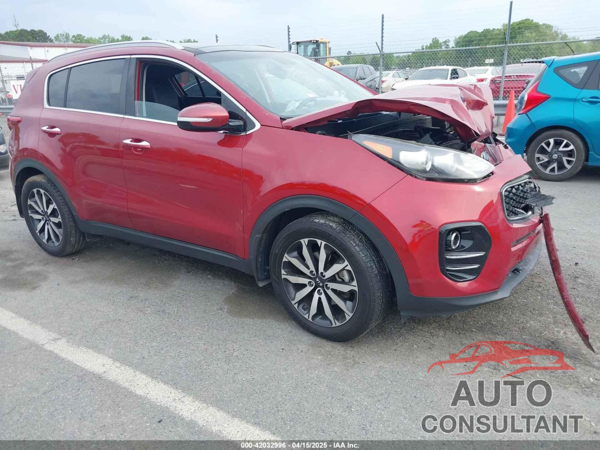 KIA SPORTAGE 2017 - KNDPN3ACXH7284833