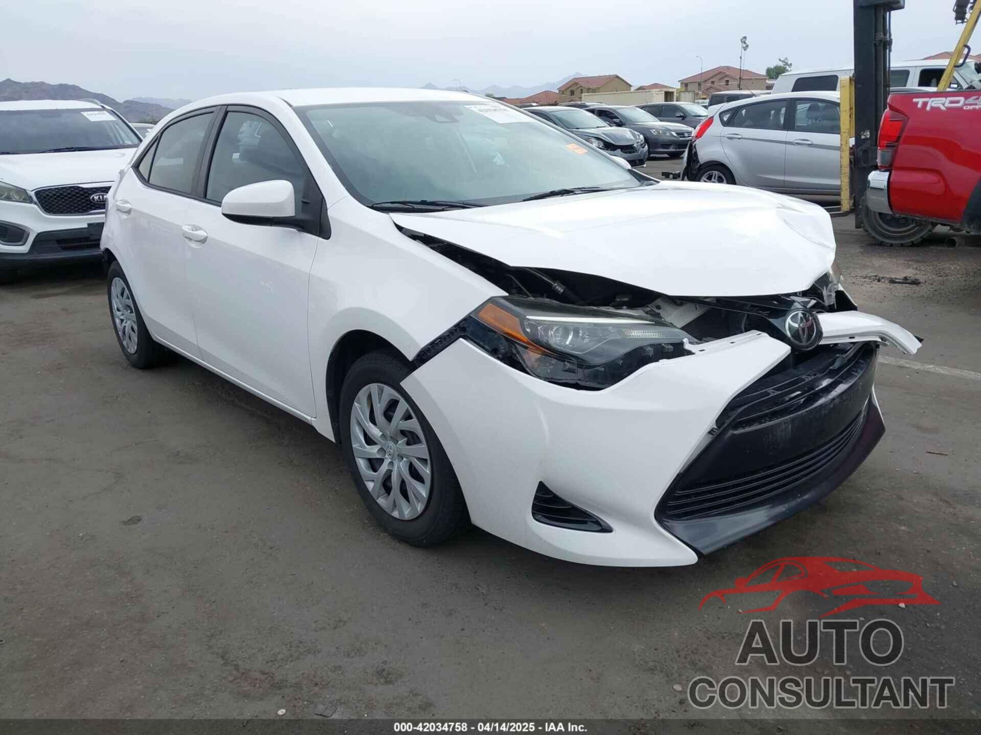 TOYOTA COROLLA 2017 - 2T1BURHE0HC914168