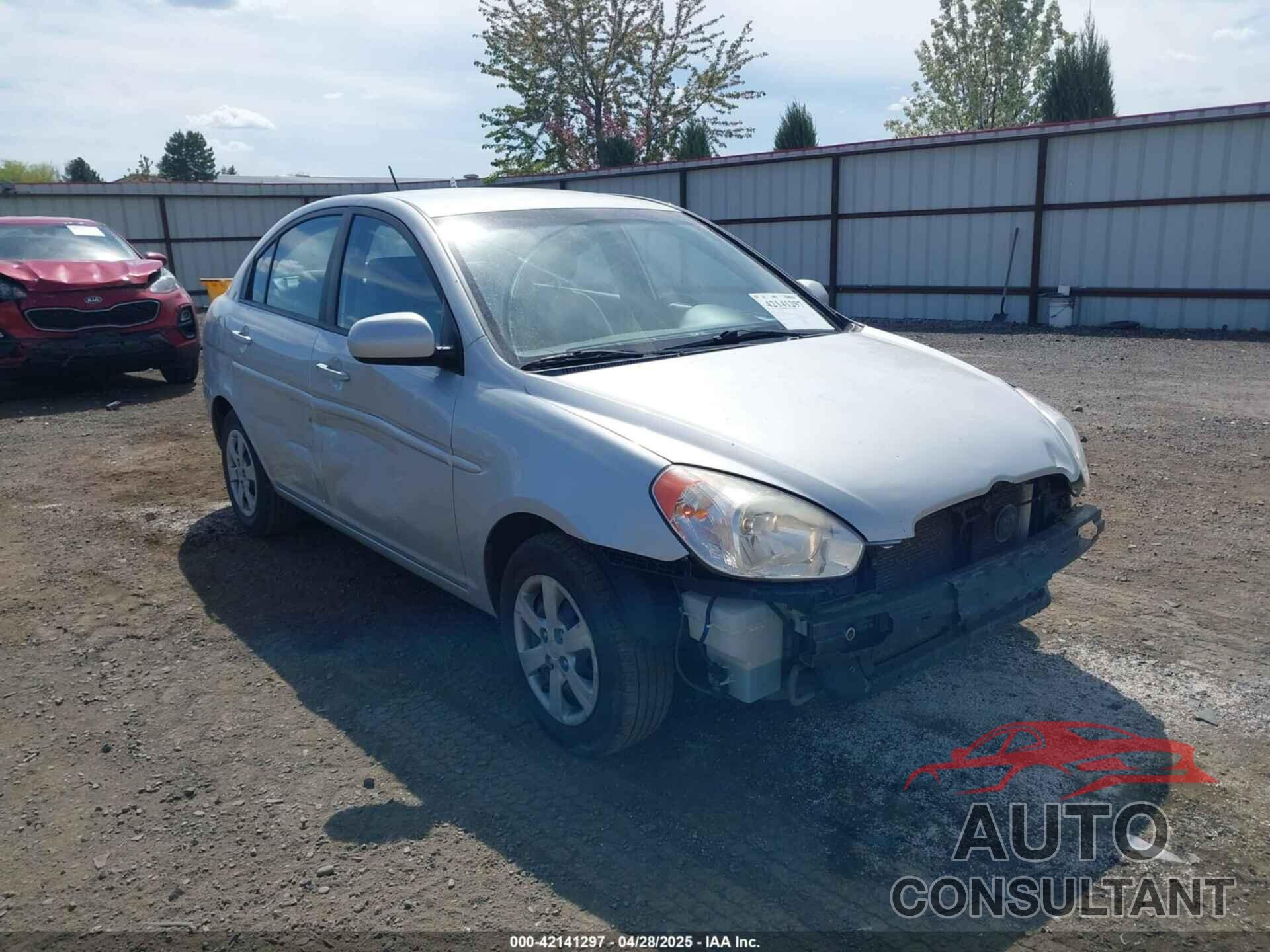 HYUNDAI ACCENT 2010 - KMHCN4AC1AU476326