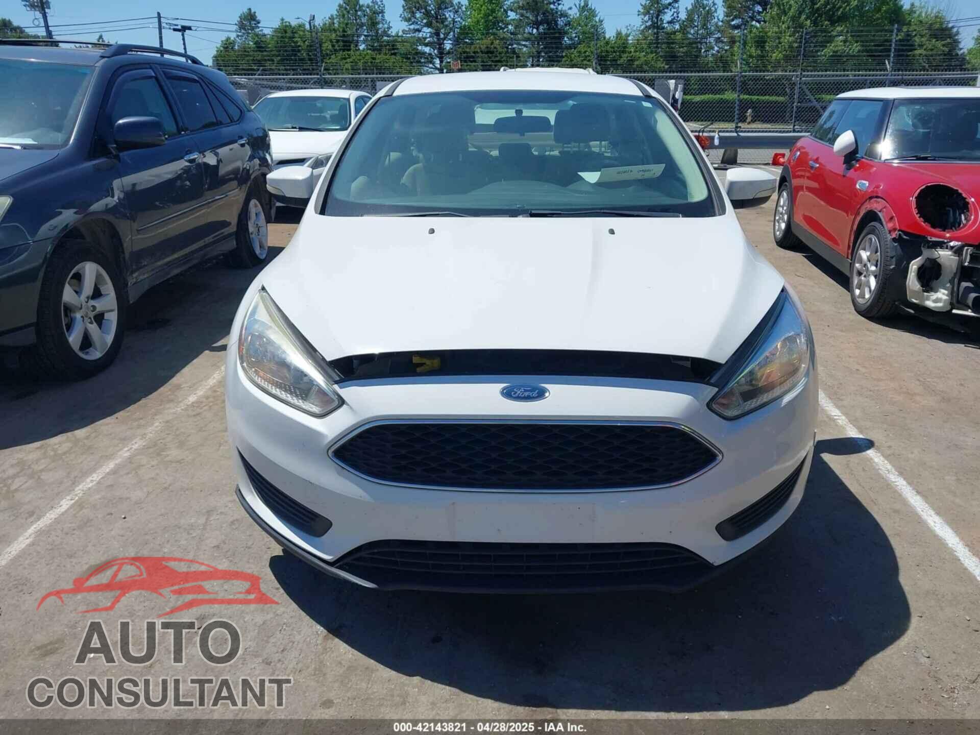 FORD FOCUS 2017 - 1FADP3F29HL234323
