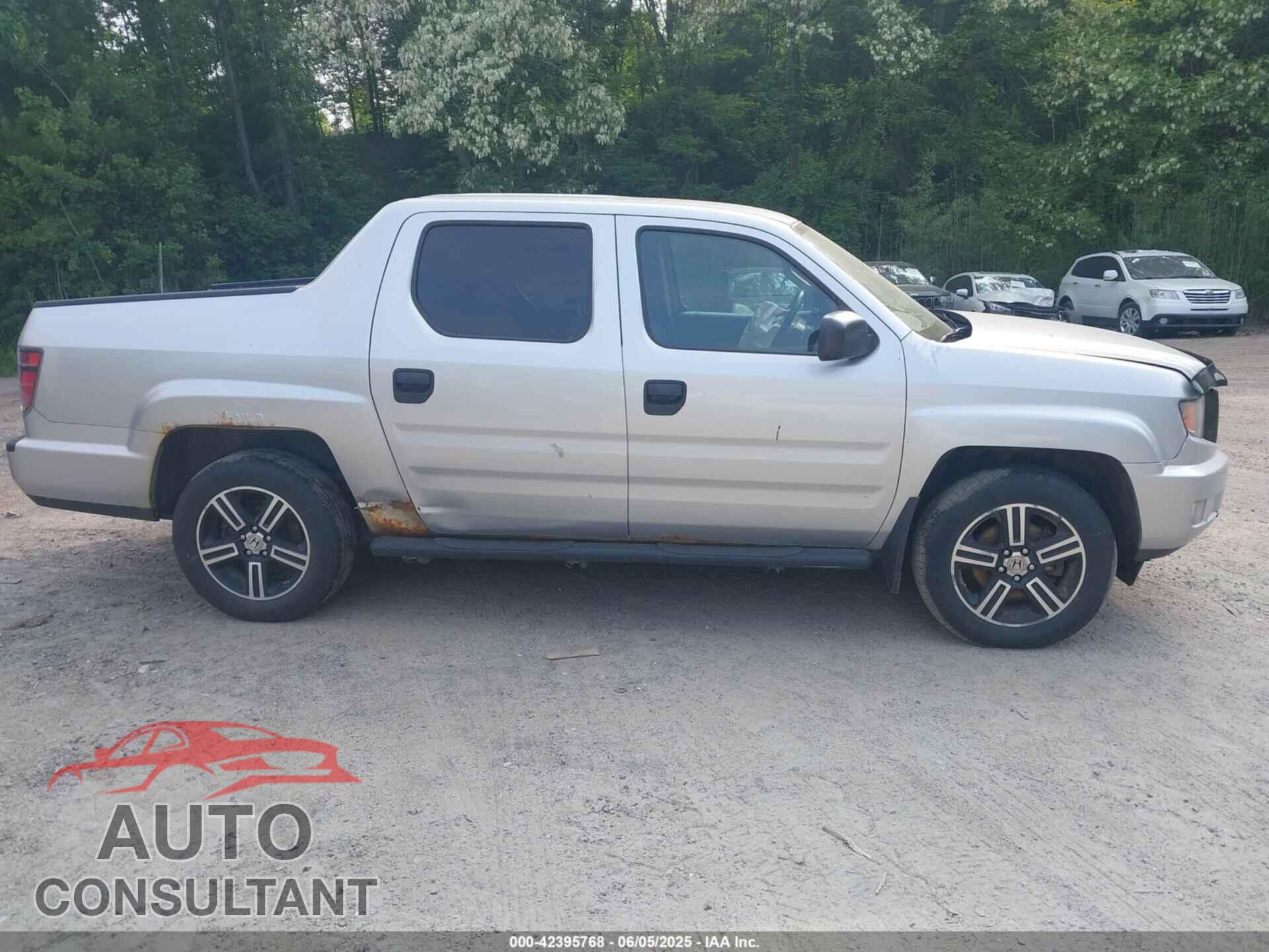 HONDA RIDGELINE 2013 - 5FPYK1F75DB015258