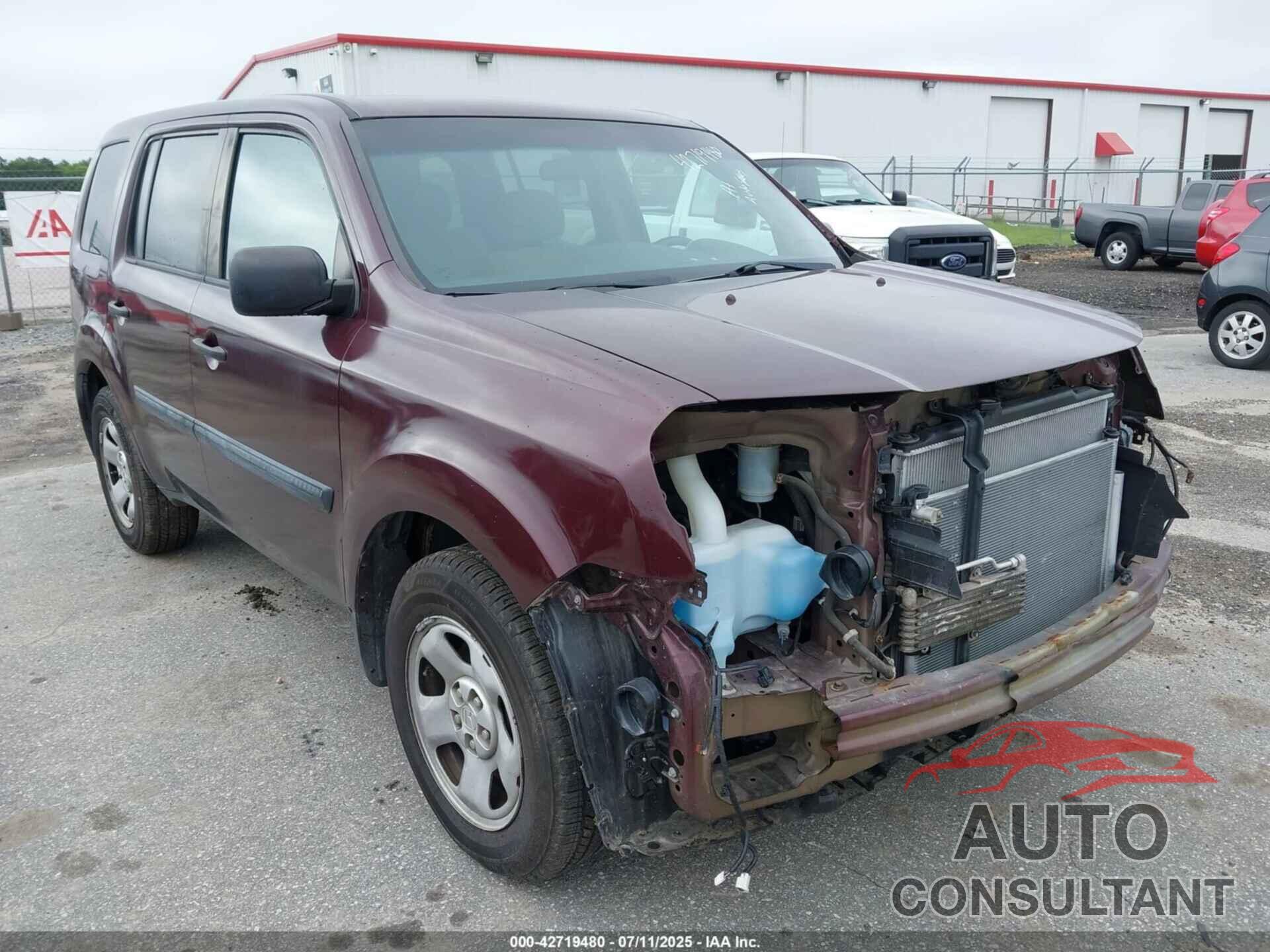 HONDA PILOT 2014 - 5FNYF4H22EB002713
