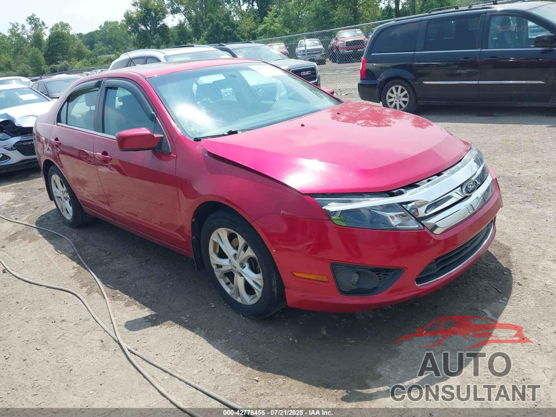 FORD FUSION 2012 - 3FAHP0HAXCR300134
