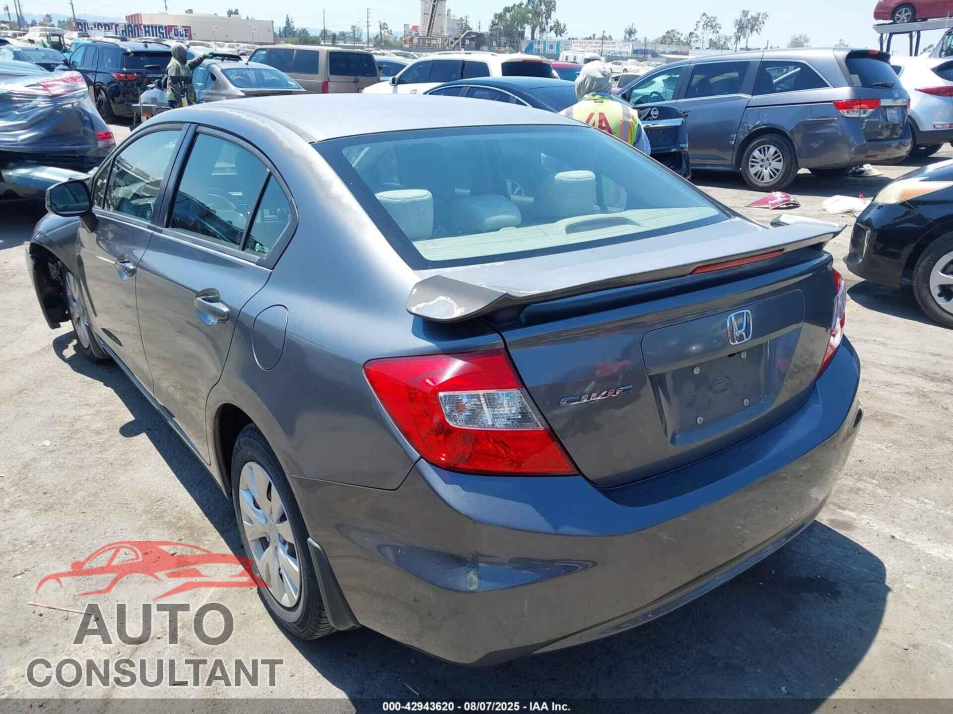 HONDA CIVIC 2012 - JHMFB2F58CS005215
