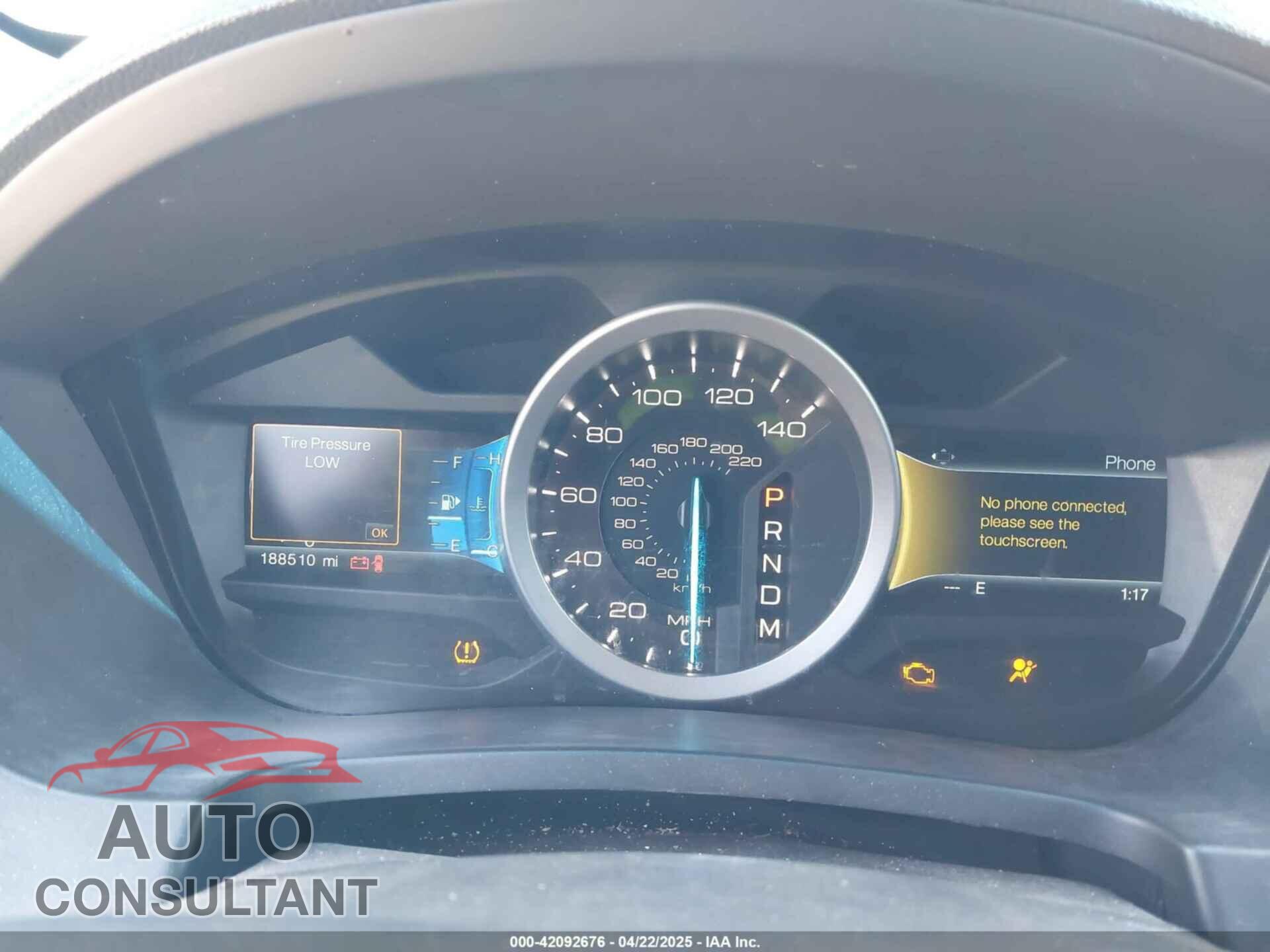 FORD EXPLORER 2015 - 1FM5K8F87FGA64687