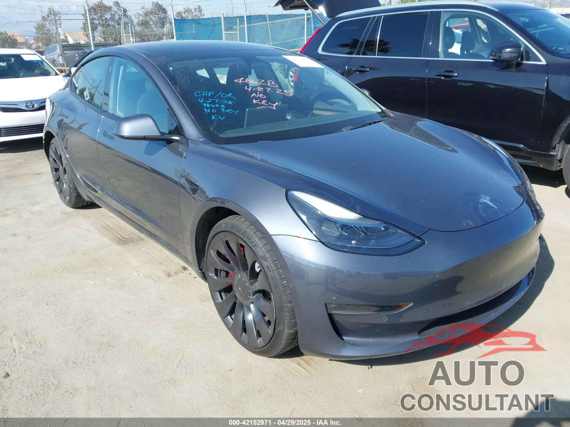 TESLA MODEL 3 2022 - 5YJ3E1EC0NF270037